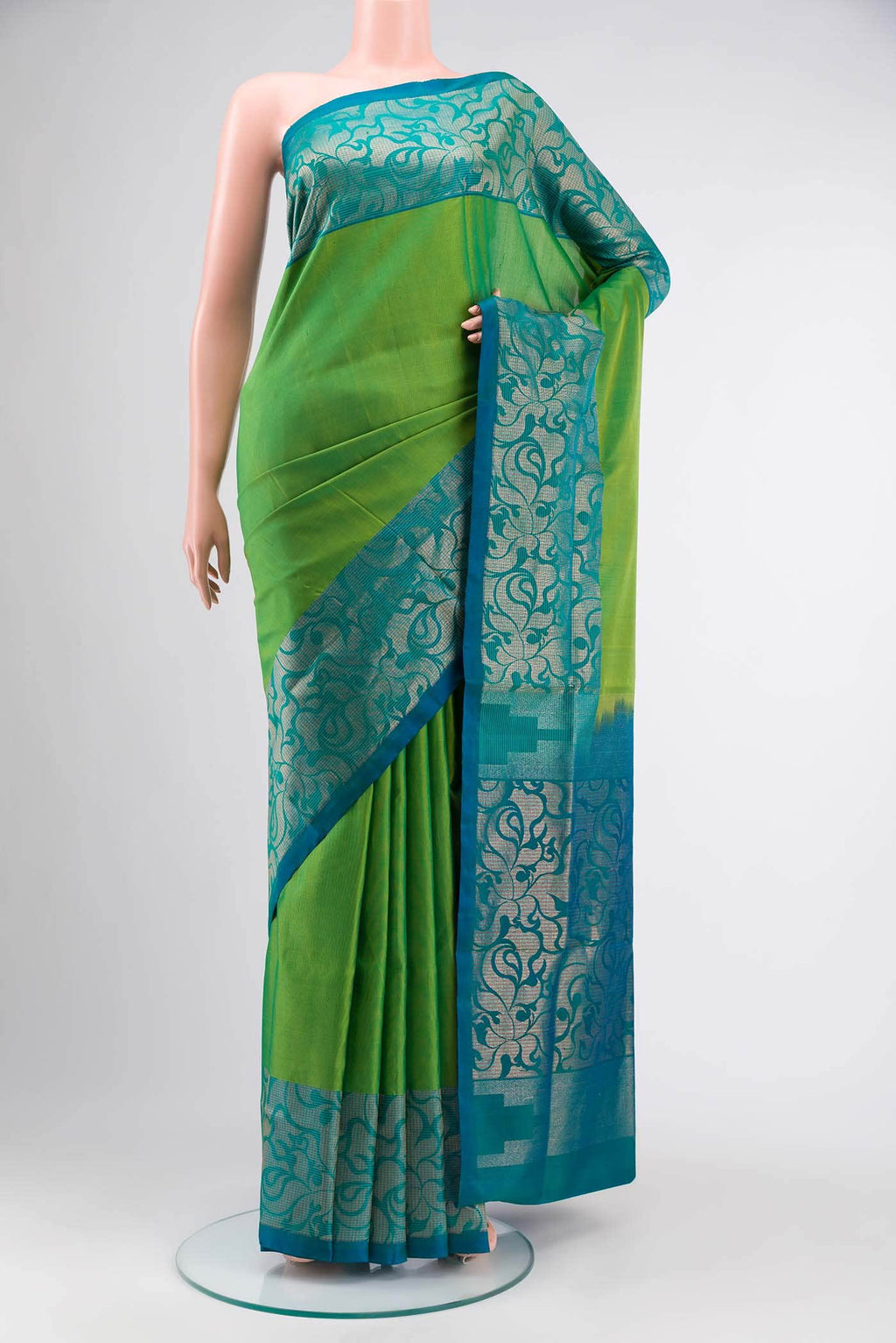 Green Soft Silk Saree