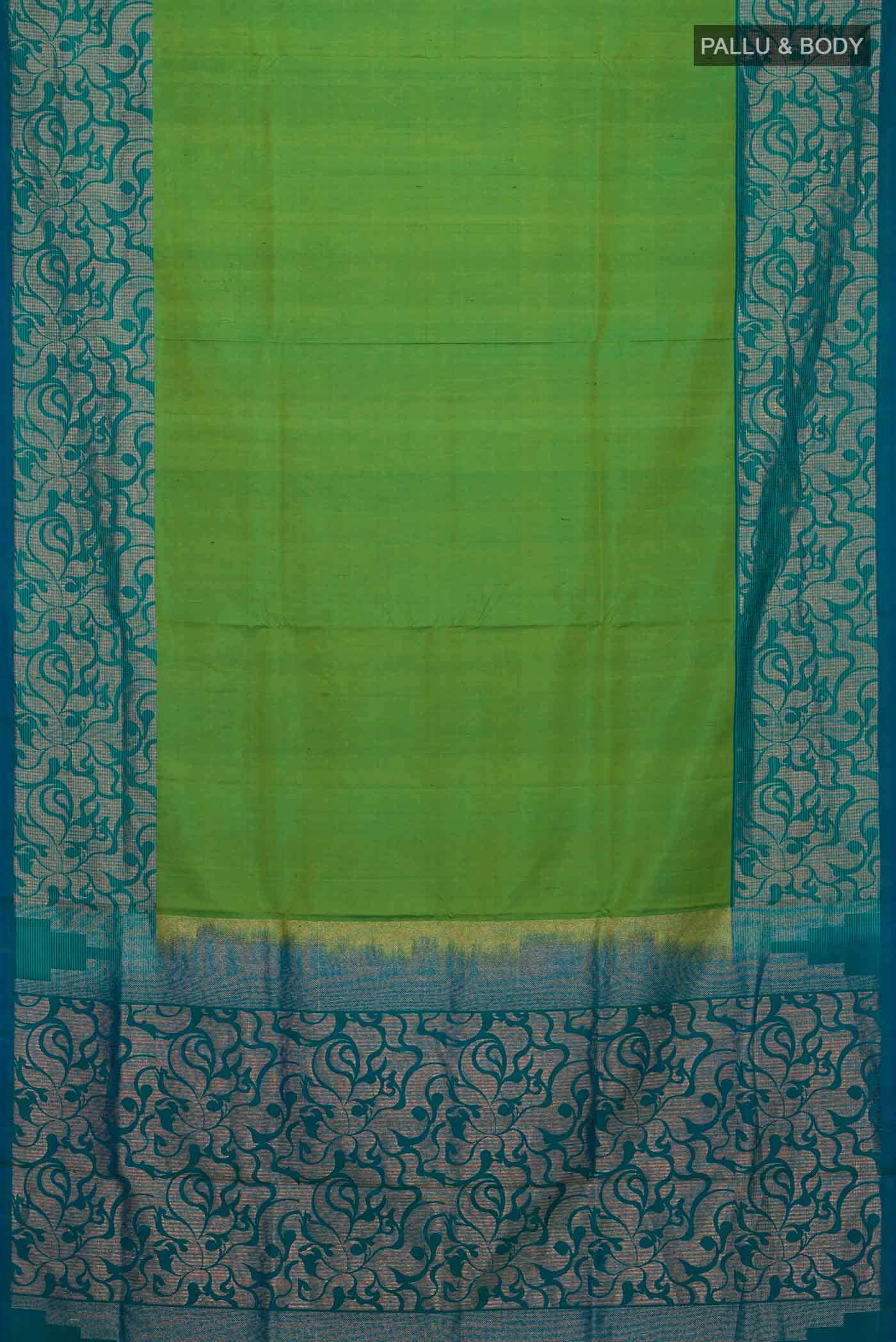 Green Soft Silk Saree