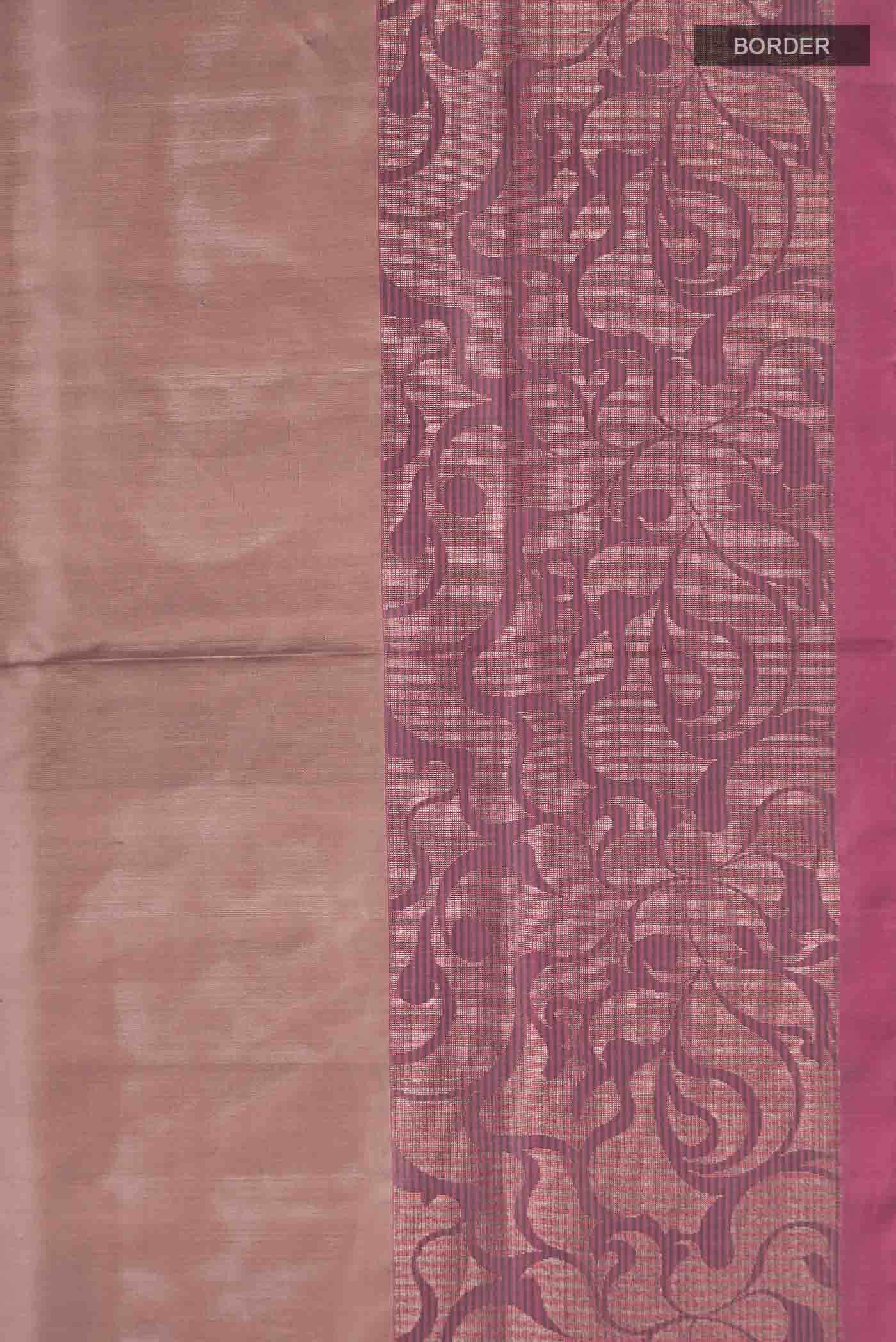 Brown Soft Silk Saree