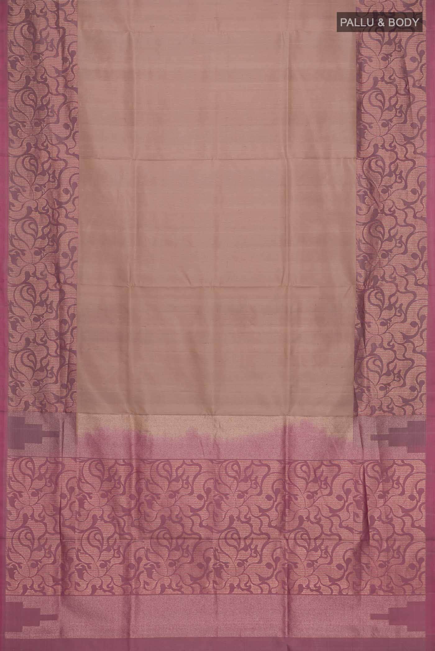 Brown Soft Silk Saree