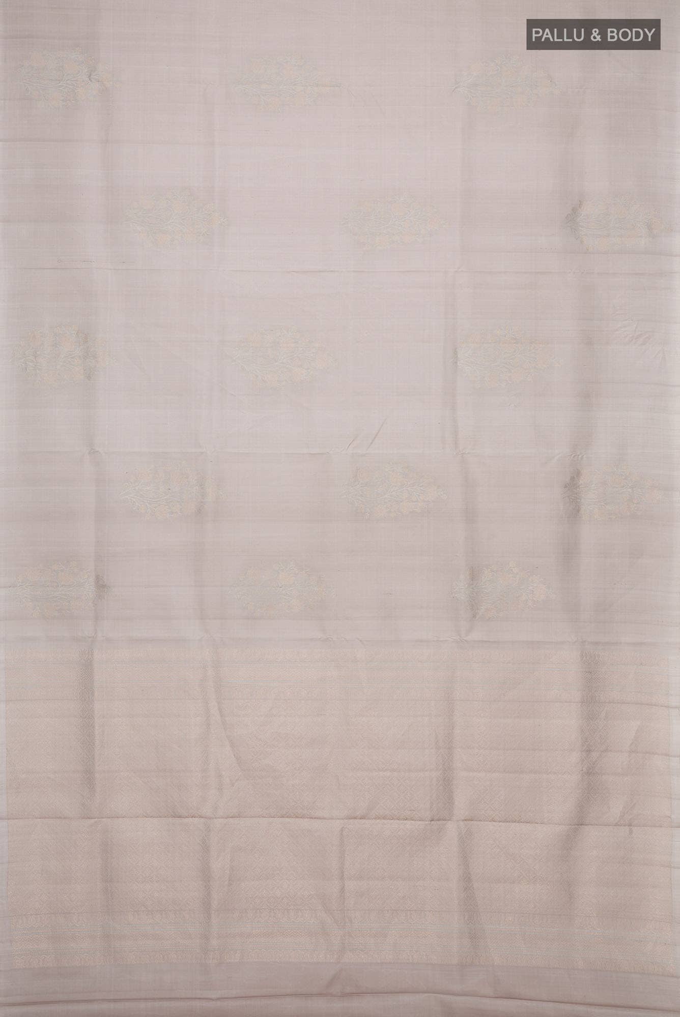 Beige Soft Silk Saree