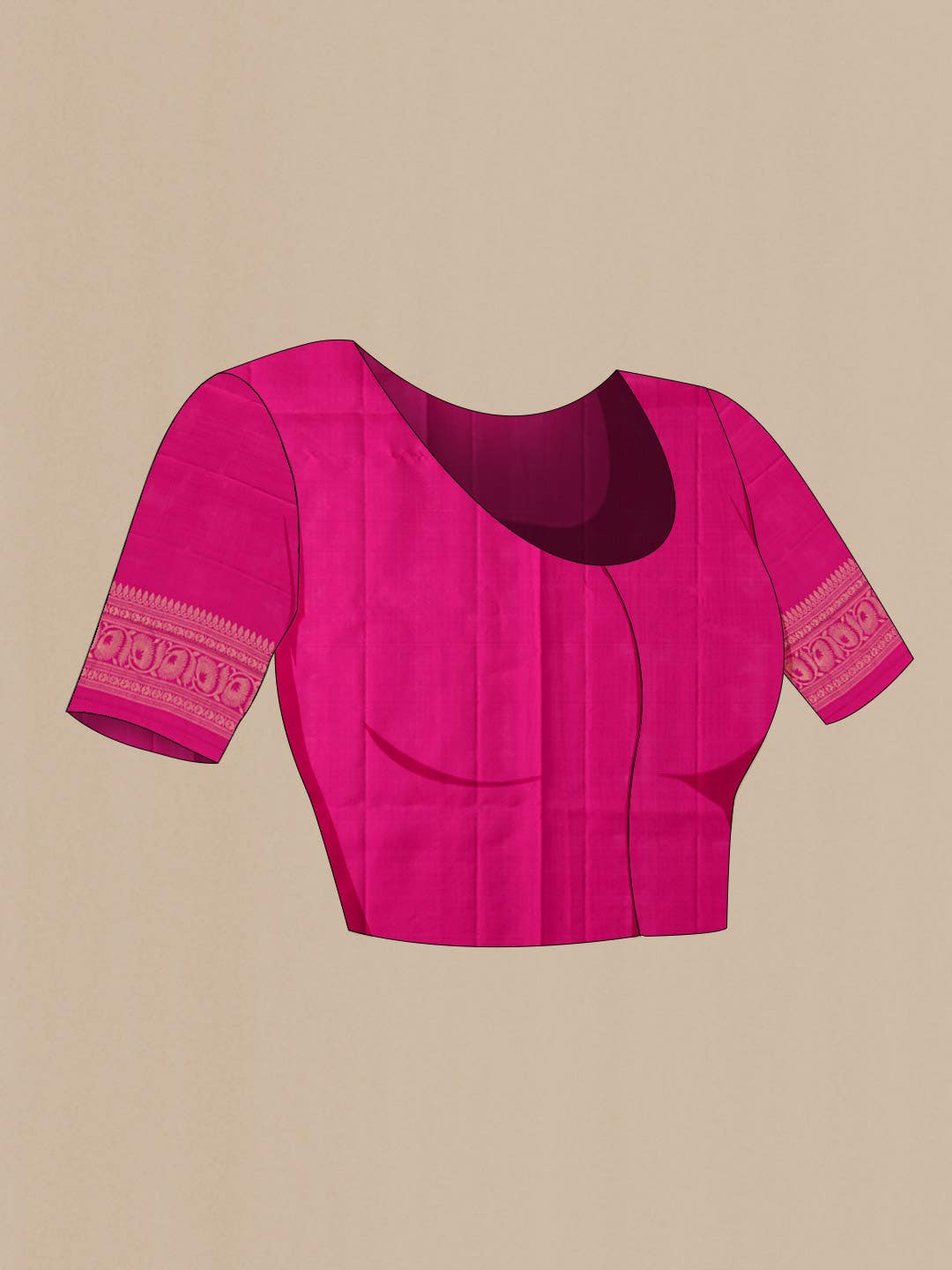 Pink Soft Silk Saree