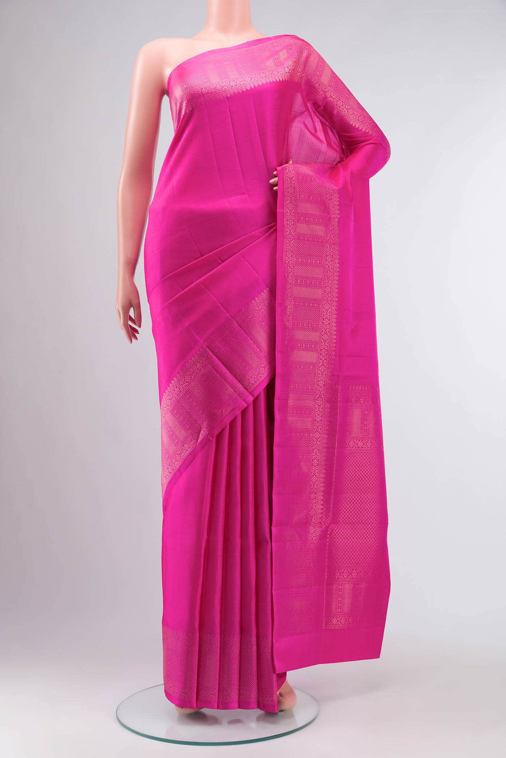 Pink Soft Silk Saree