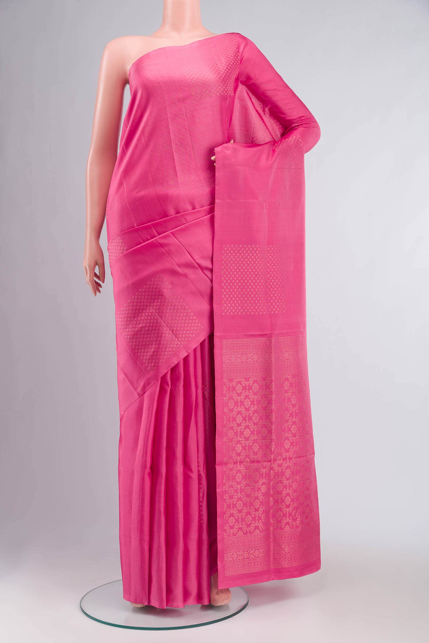 Pink Soft Silk Saree