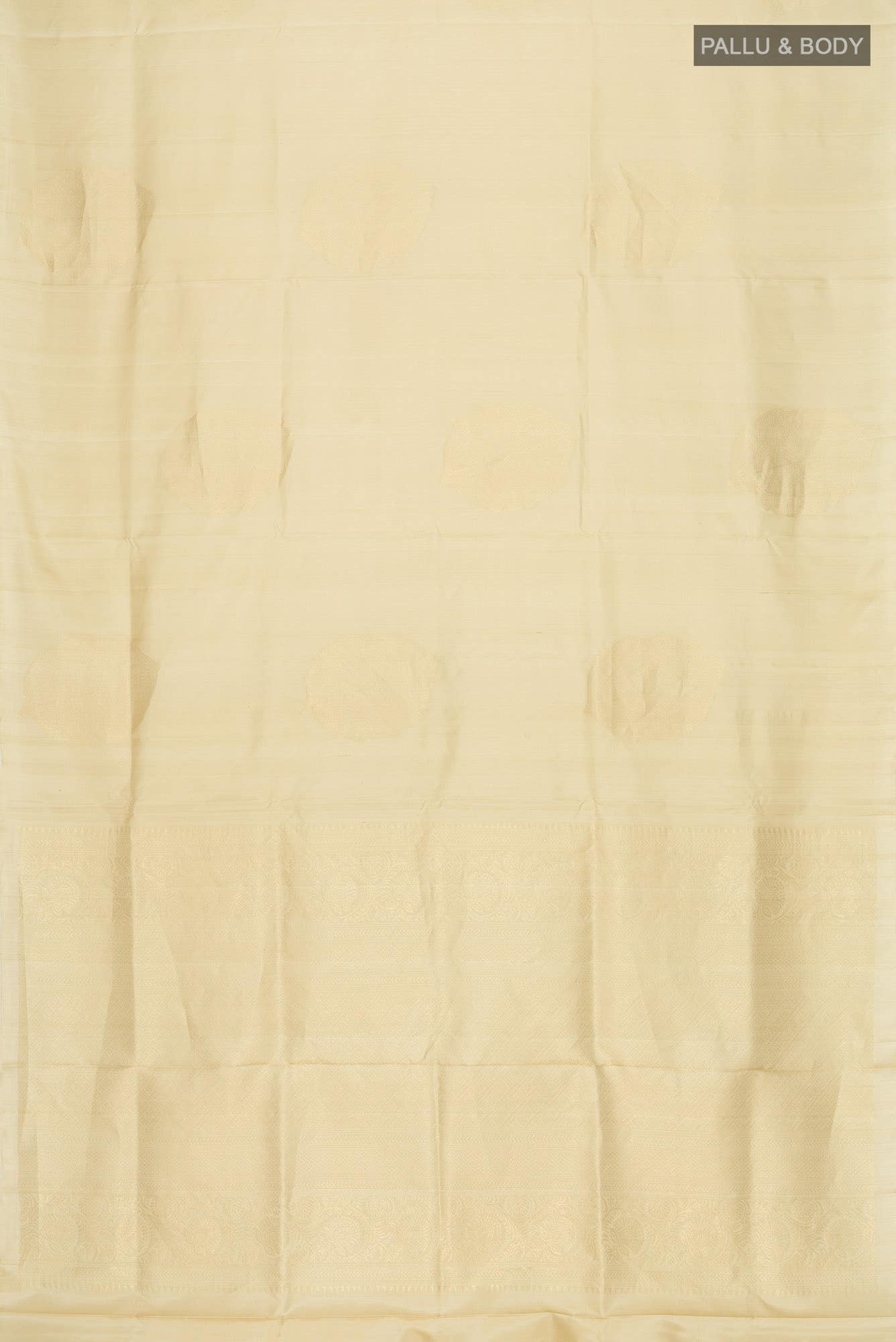Beige Soft Silk Saree