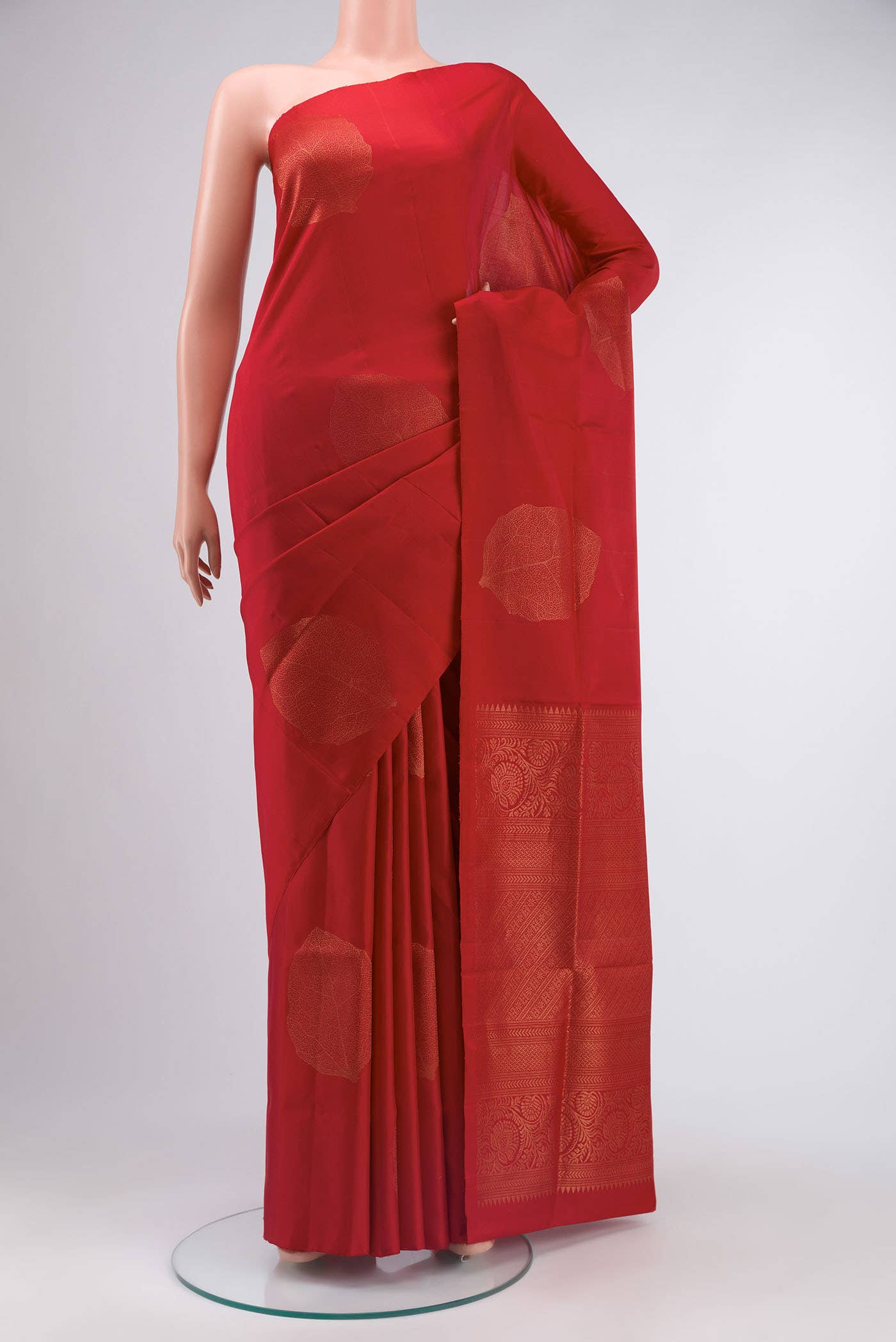 Red Soft Silk Saree
