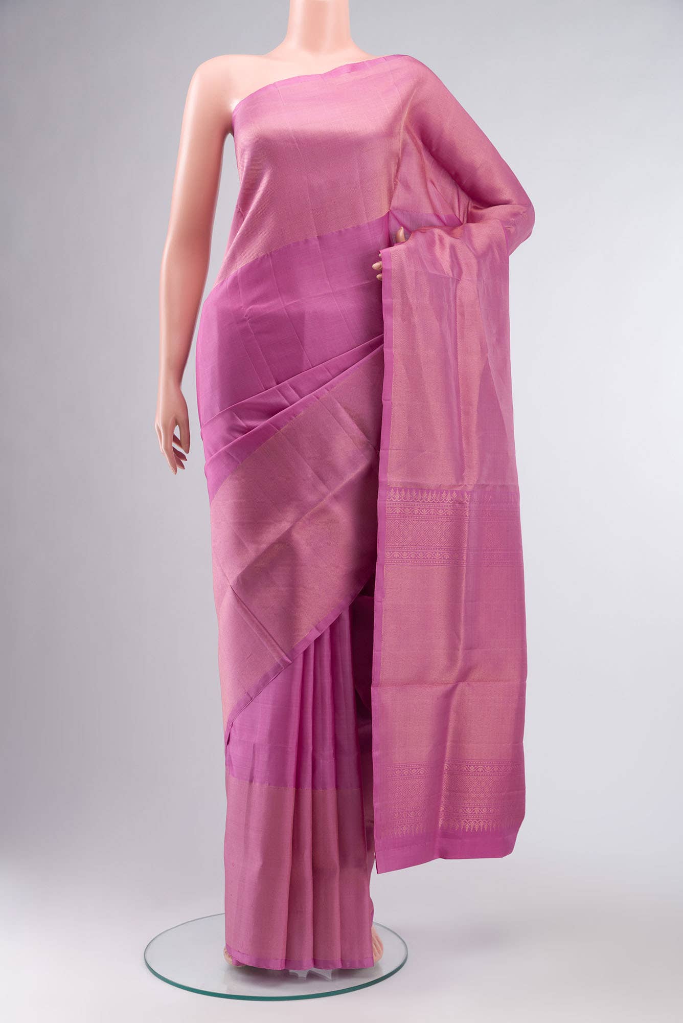 Pink Soft Silk Saree