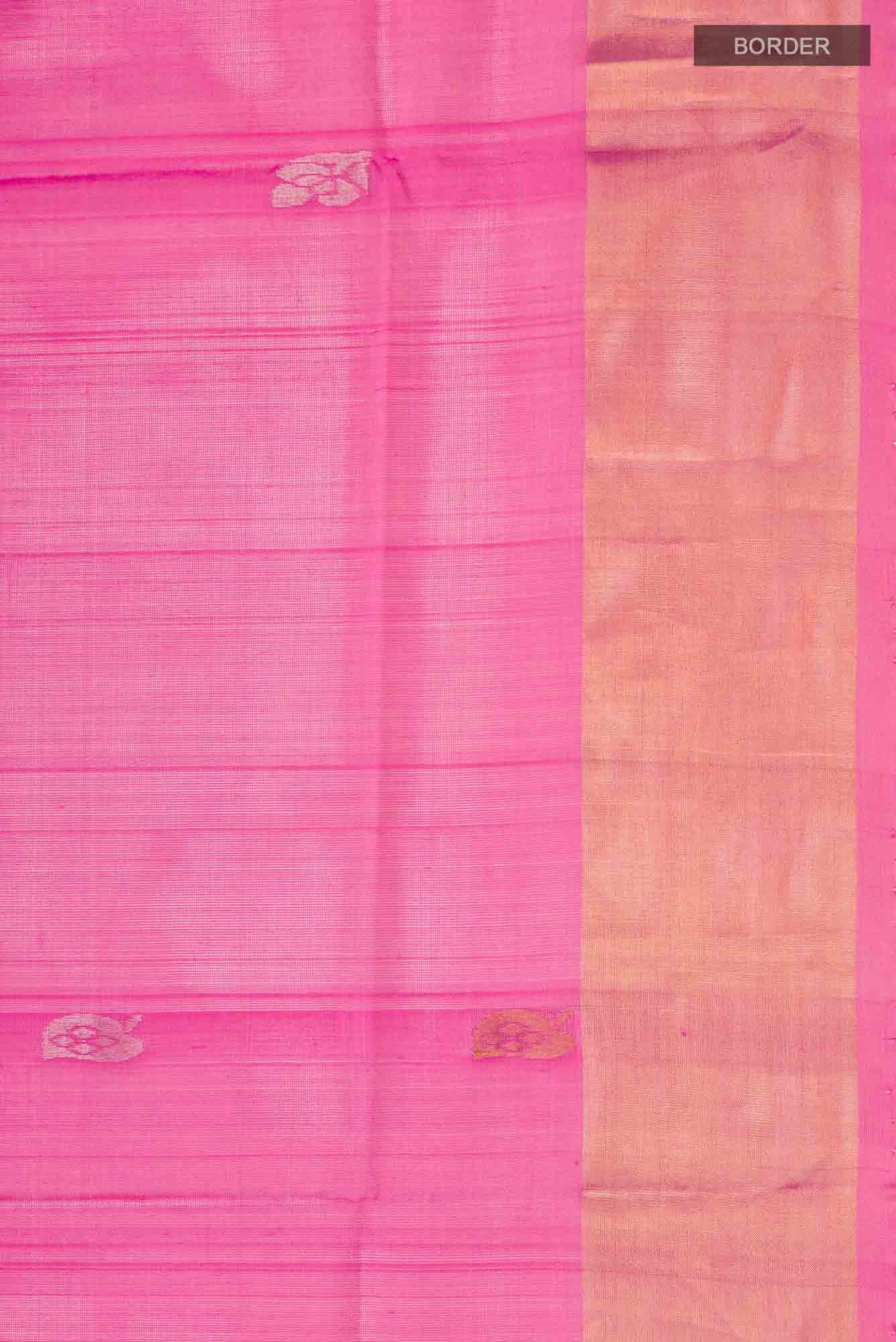 Pink Uppada Silk Saree