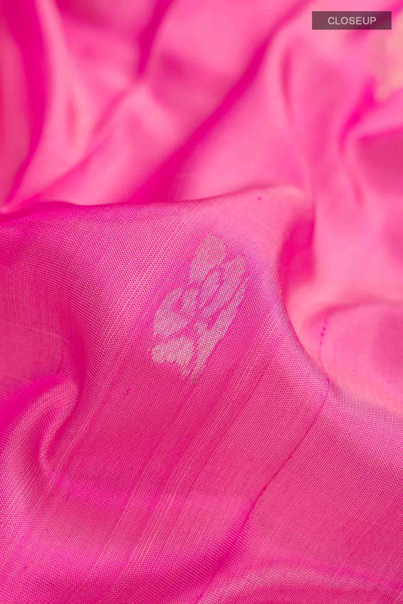 Pink Uppada Silk Saree