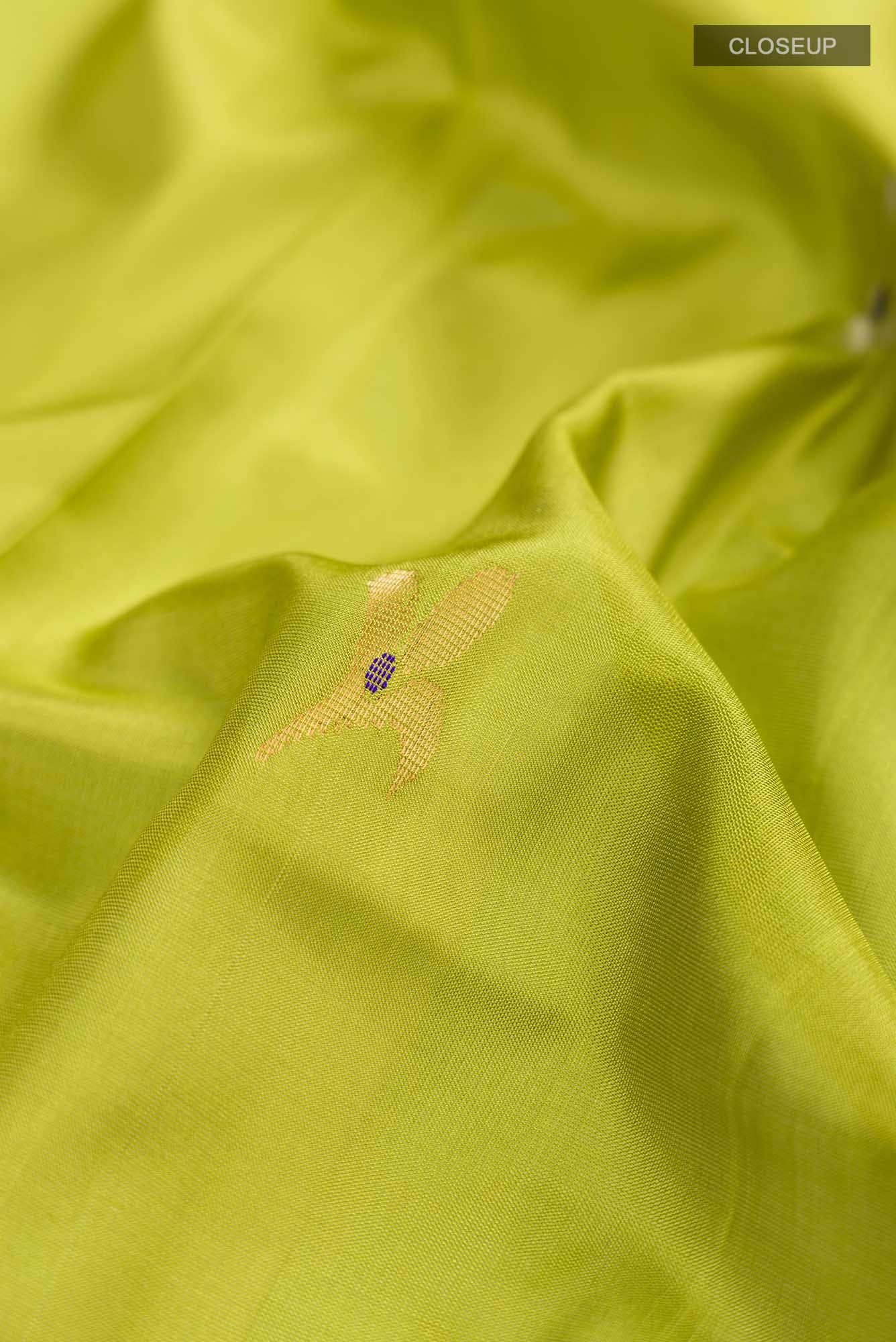 Green Uppada Silk Saree