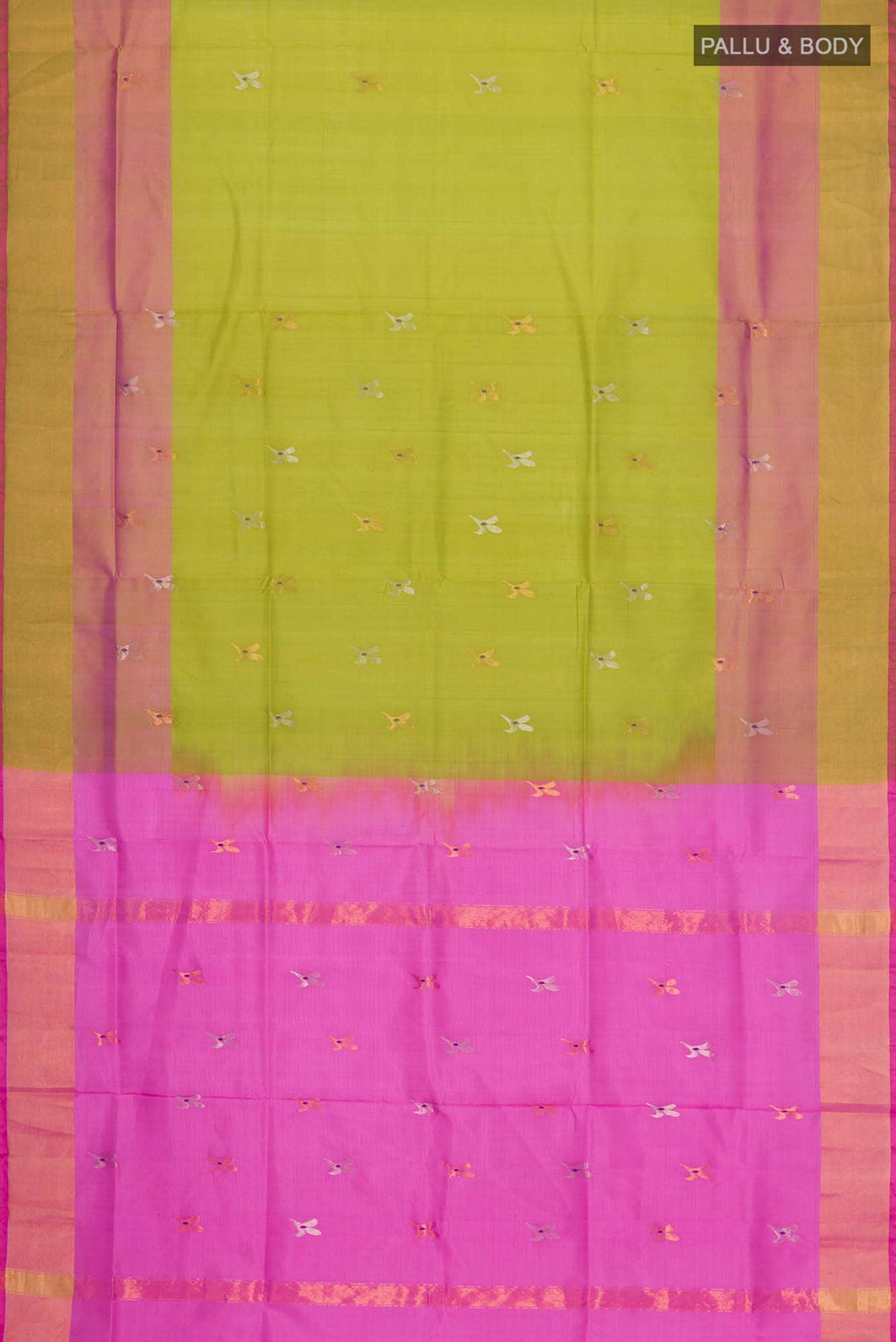 Green Uppada Silk Saree