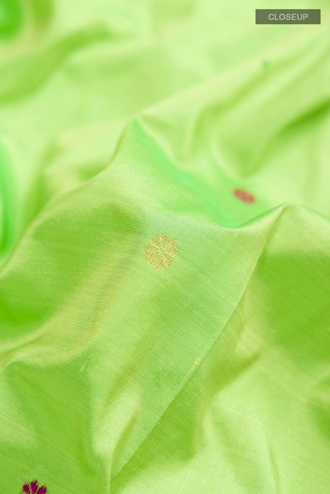 Green Bangalore Silk Saree