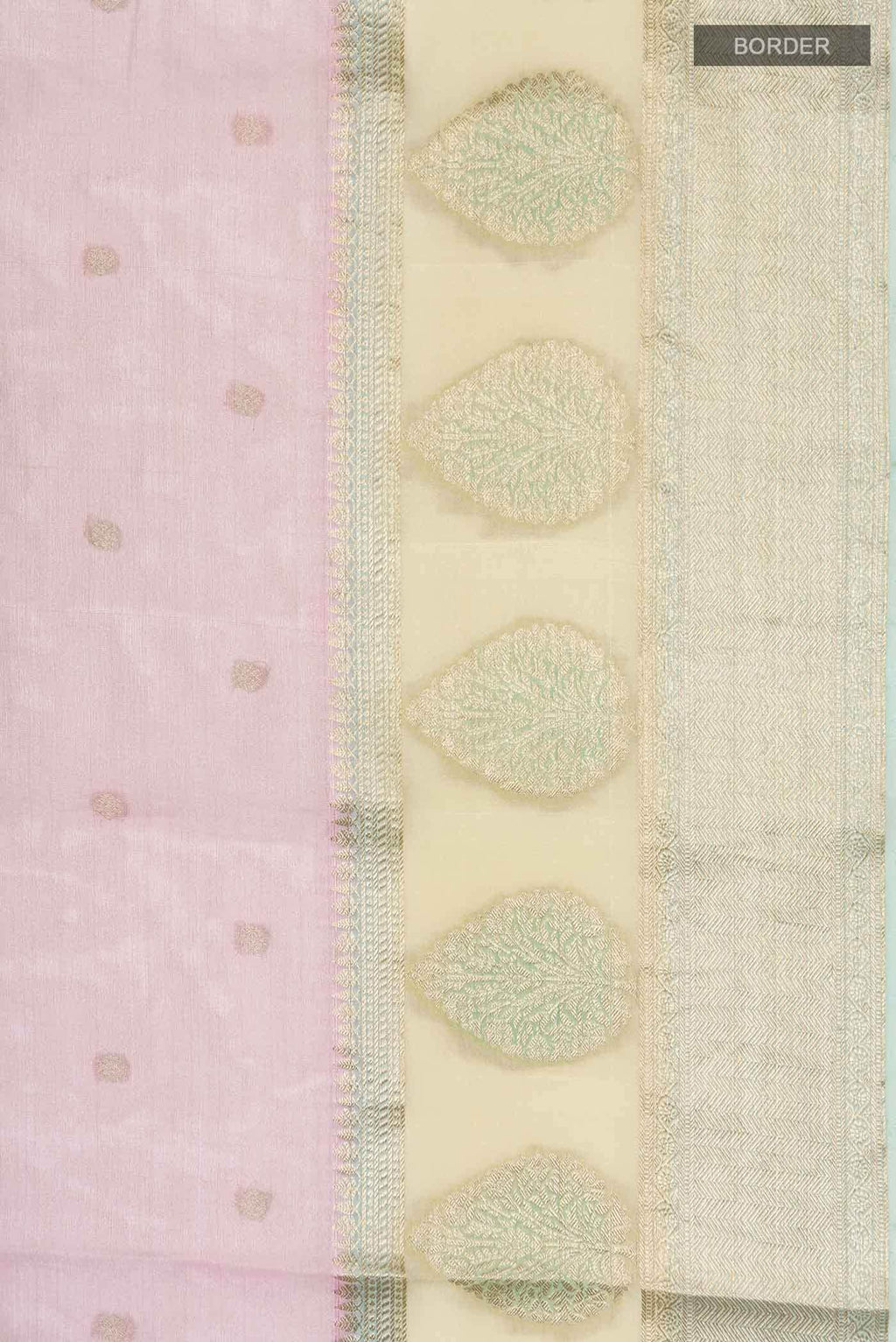 Pink Mysore Georgette Saree