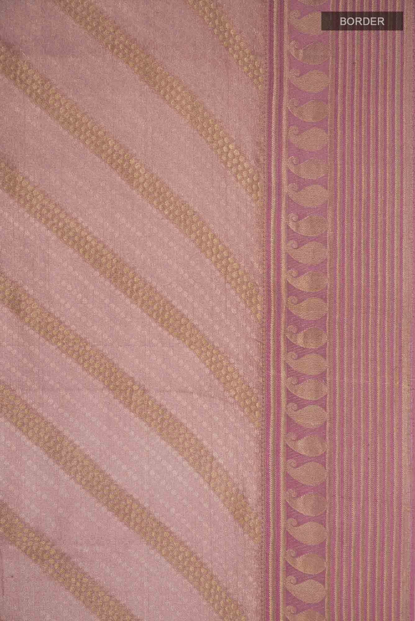 Pink Georgette Saree