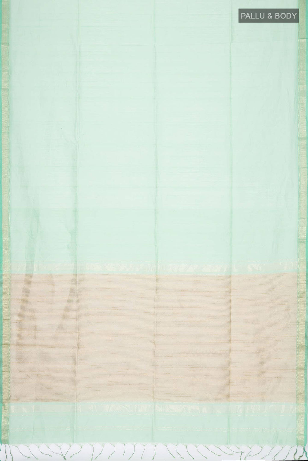 Green Maheshwari Silk Cotton Saree