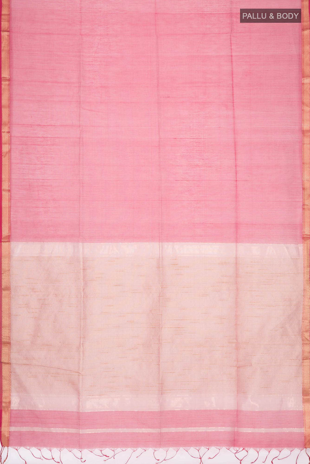 Red Maheshwari Silk Cotton Saree