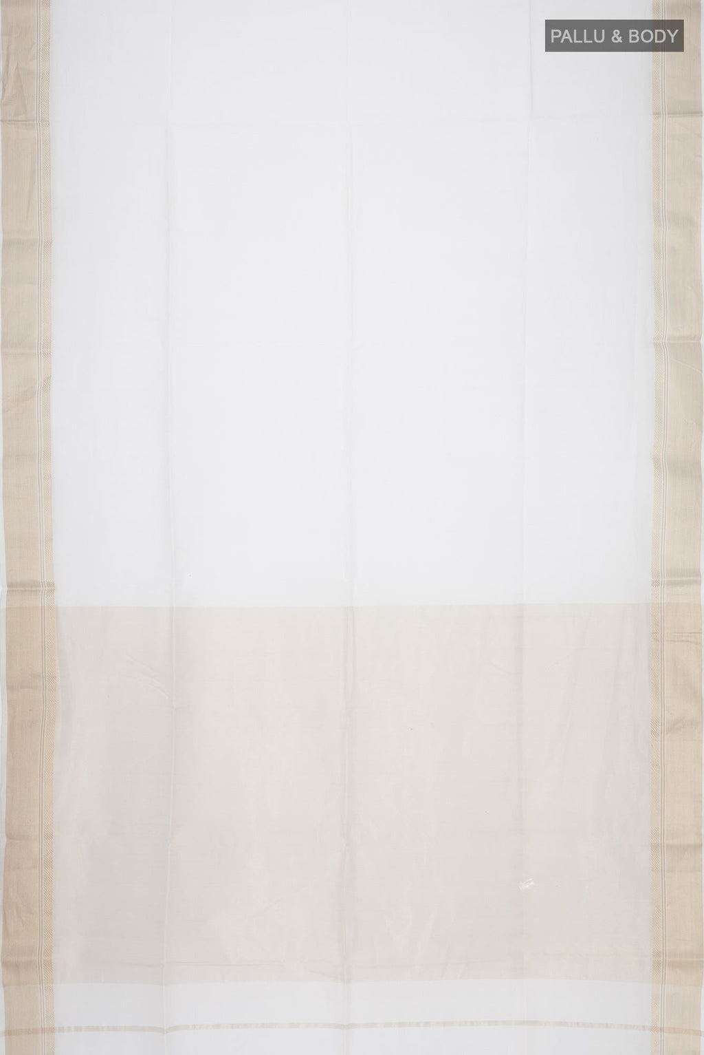 Off White Maheshwari Silk Cotton Saree