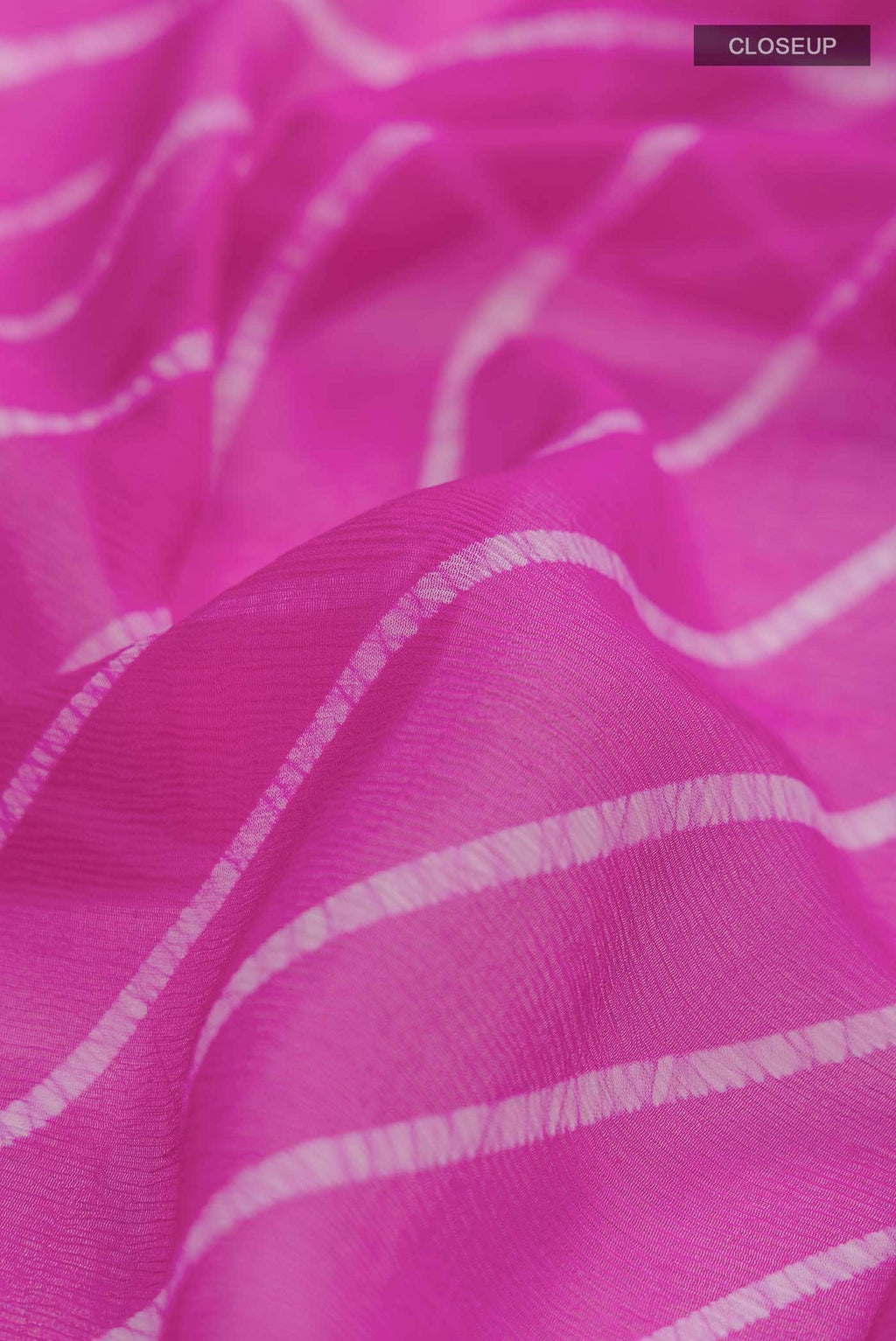 Pink Mysore Chiffon Saree