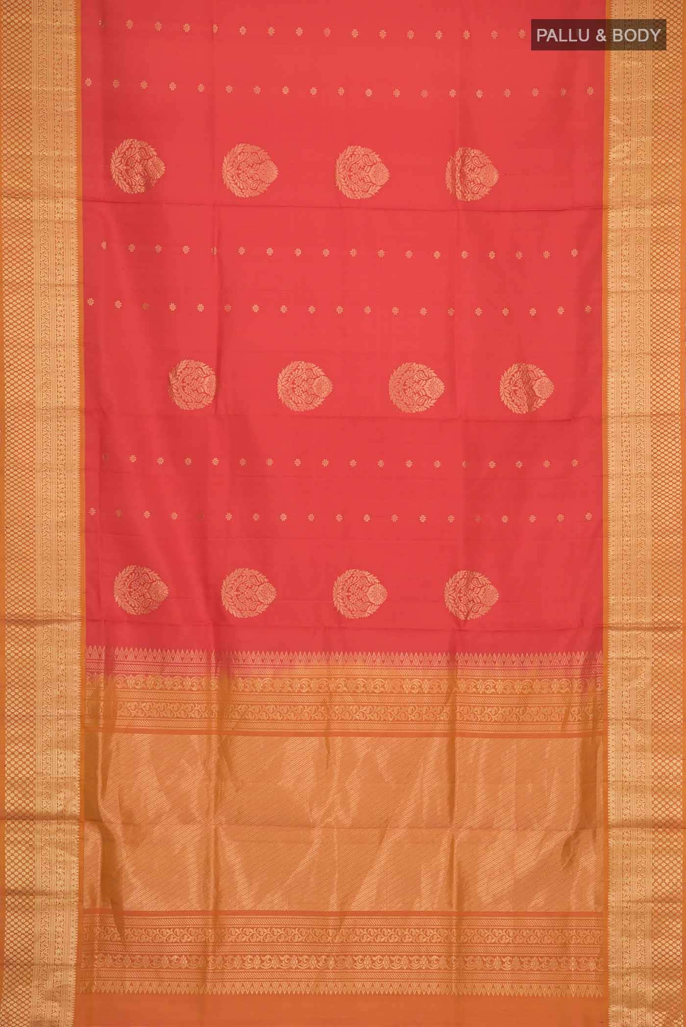 Red Soft Silk Saree