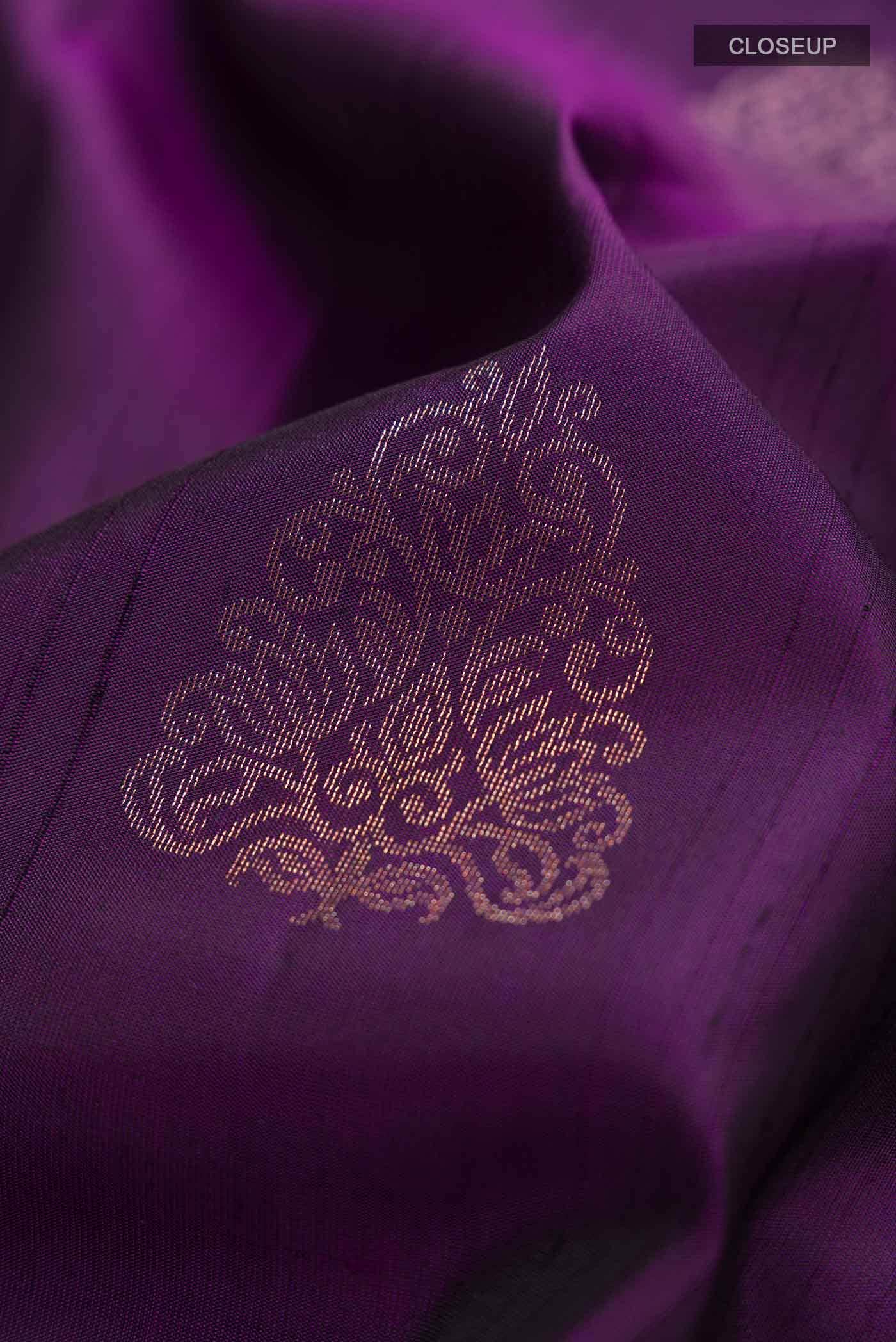 Violet Soft Silk Saree