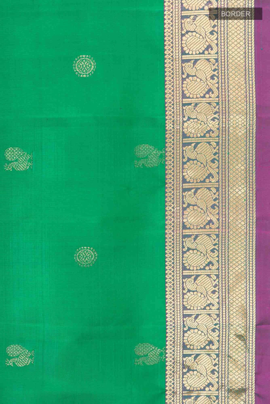 Green Kanchipuram Silk Saree