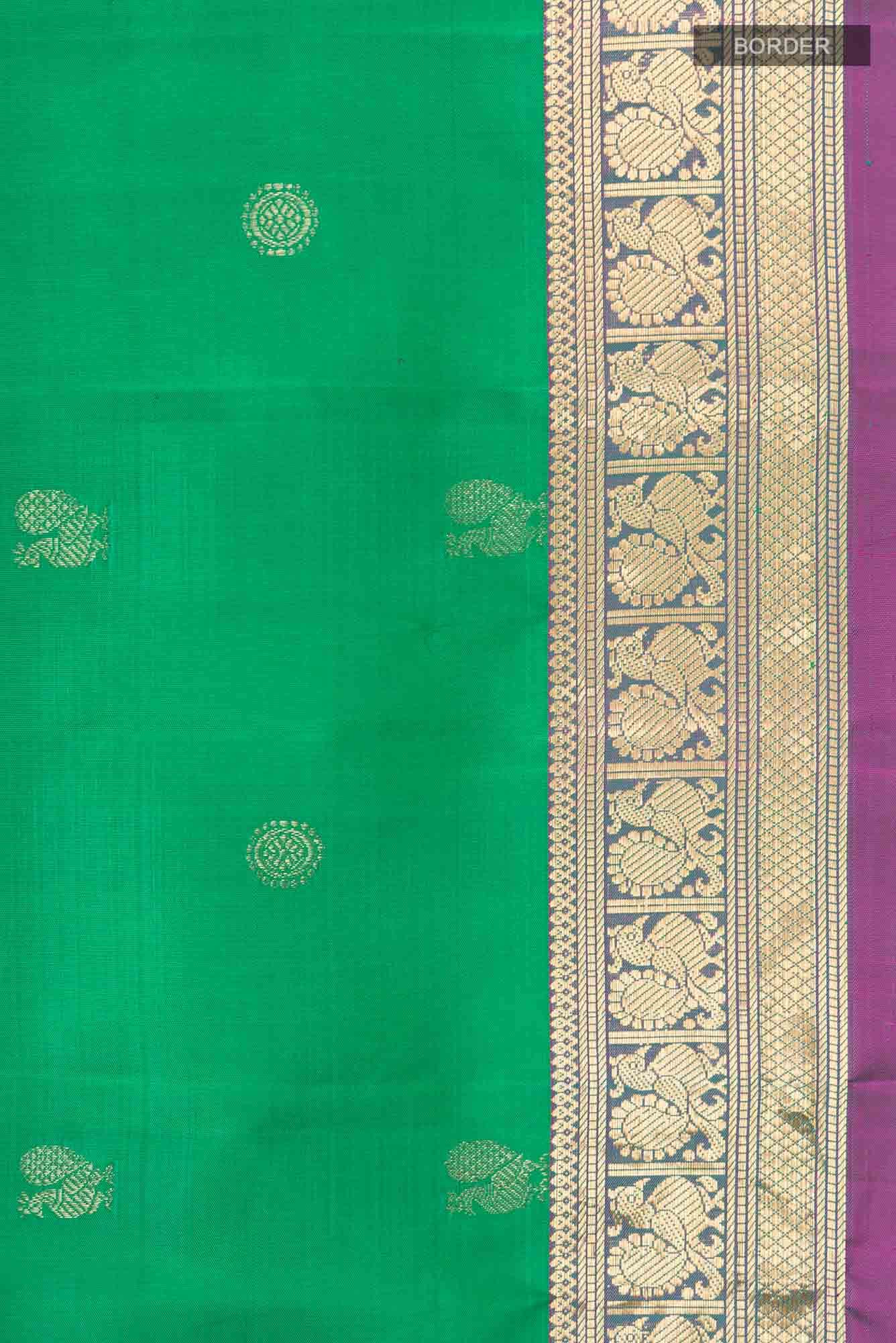Green Kanchipuram Silk Saree