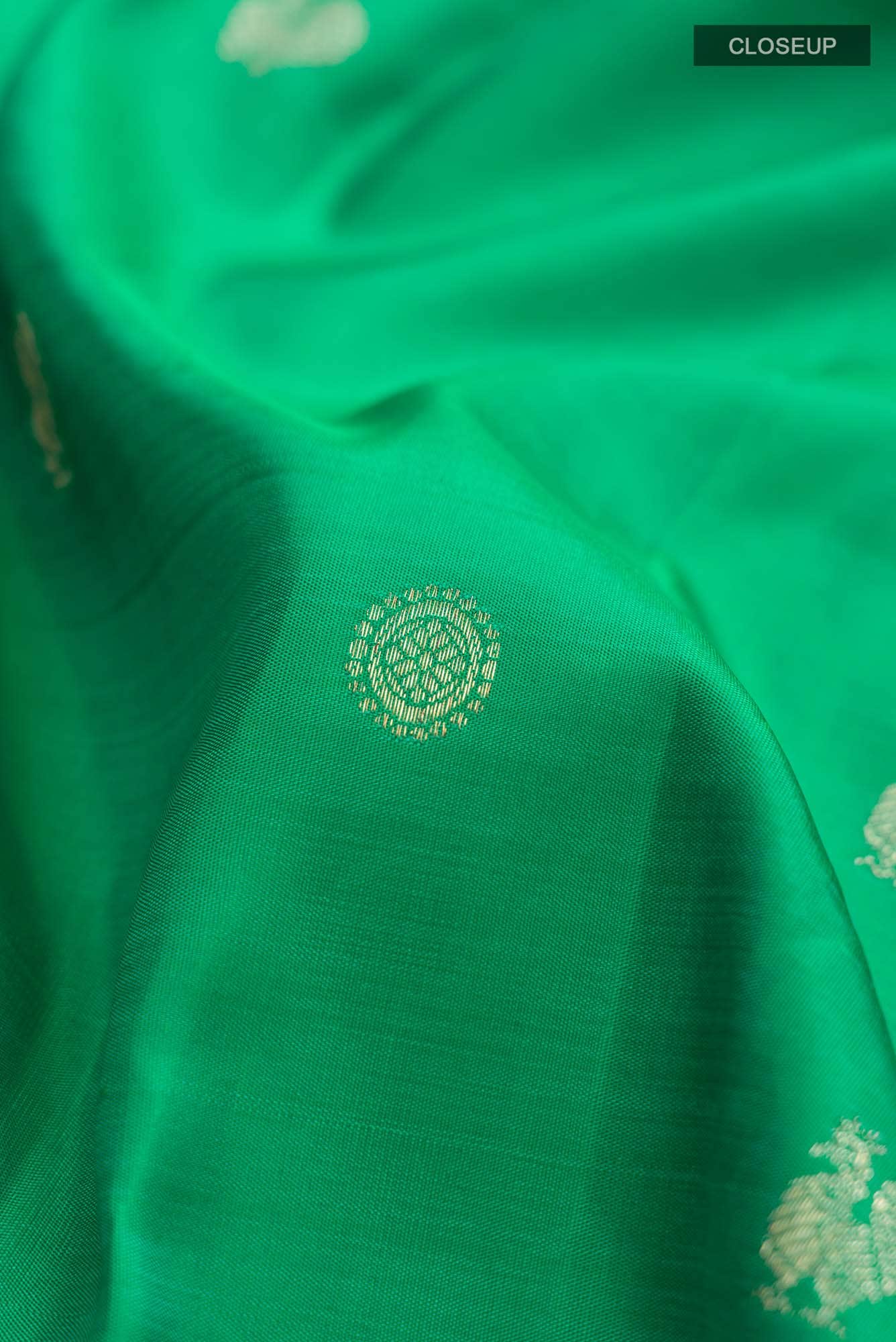 Green Kanchipuram Silk Saree