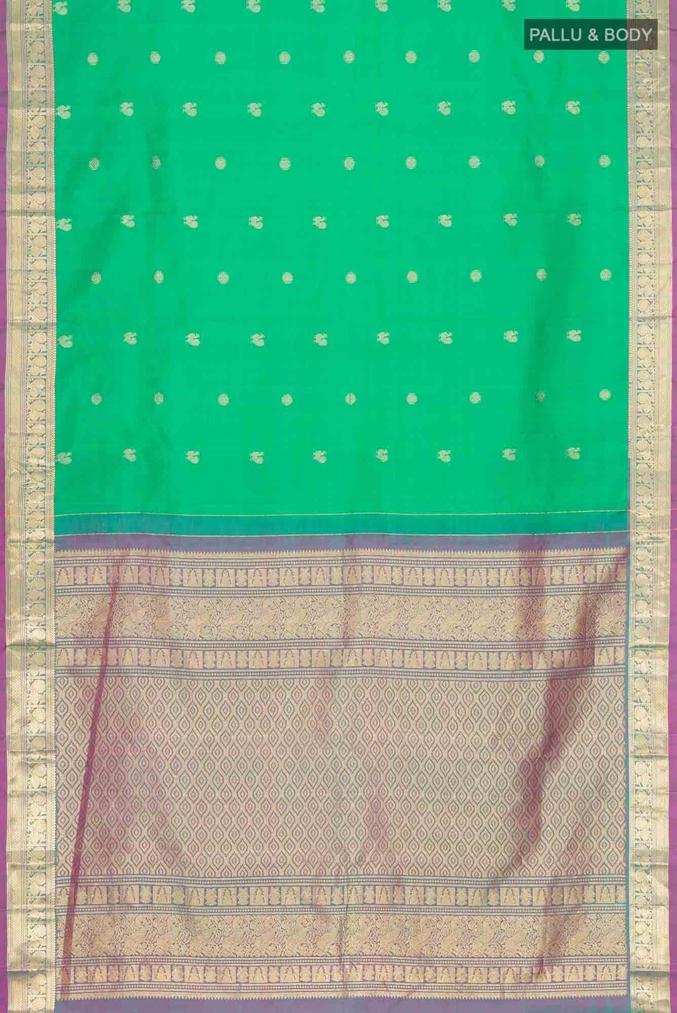 Green Kanchipuram Silk Saree