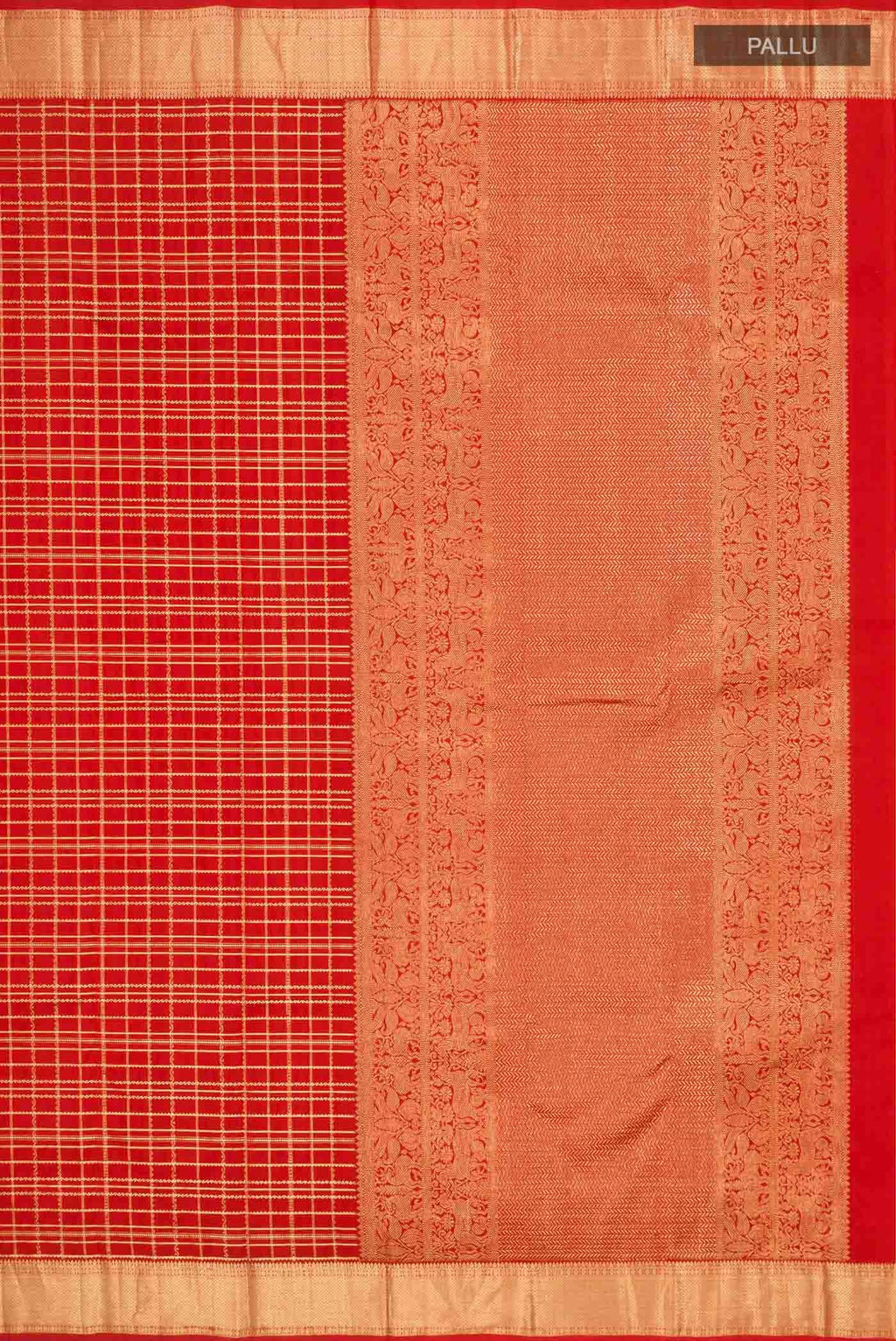 Red Kanchipuram Silk Saree