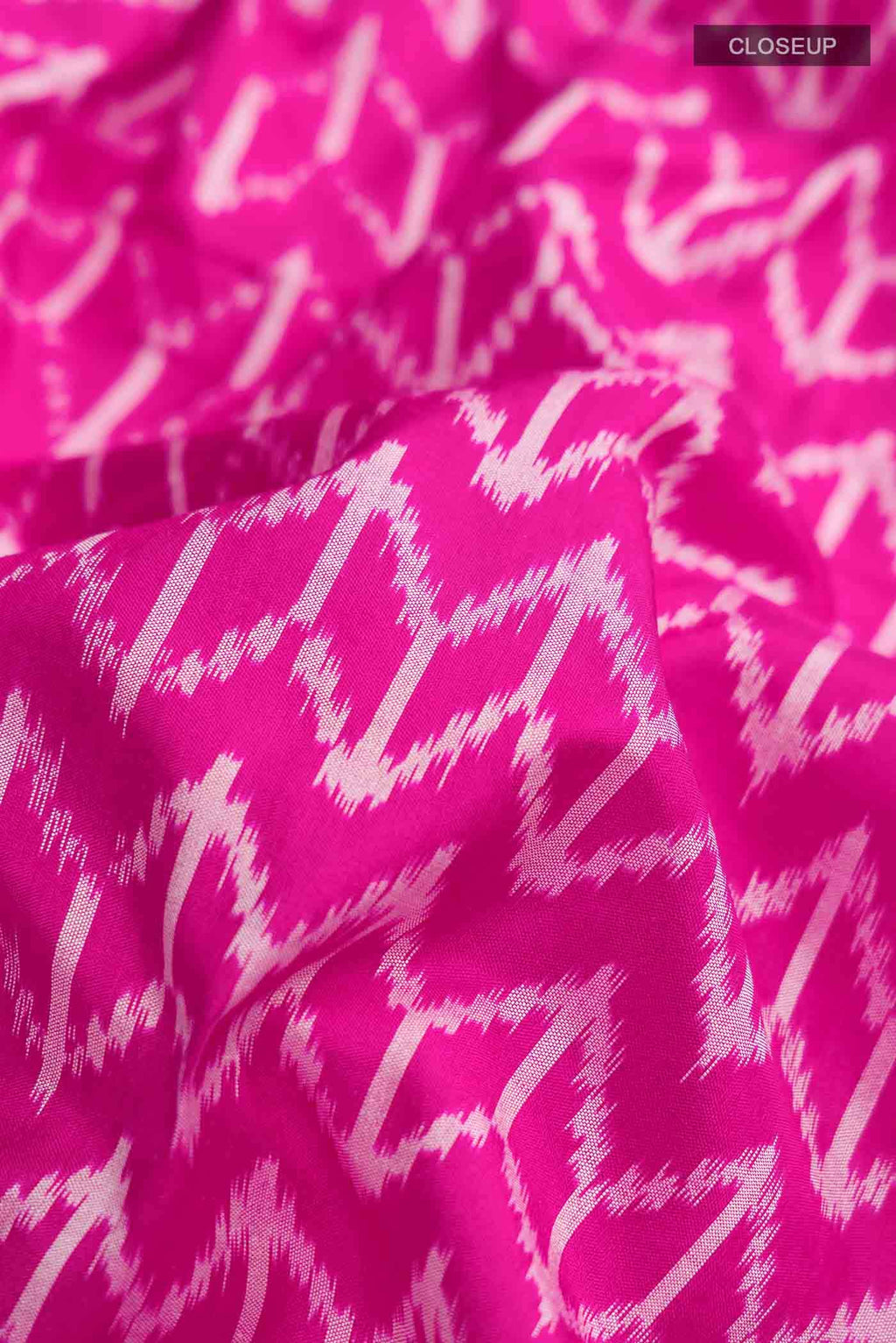 Pink Pochampally Silk Saree