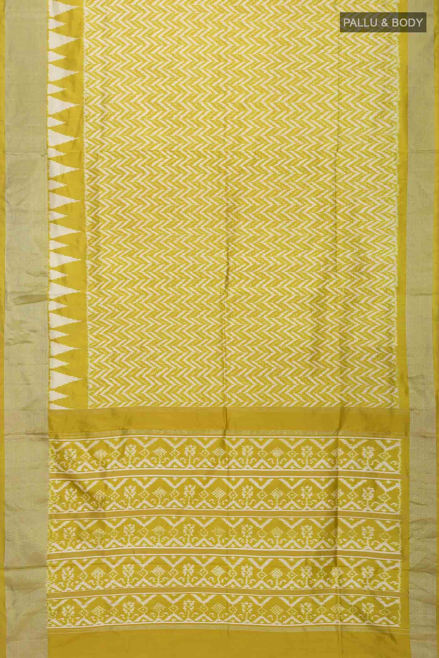 Green Pochampally Silk Saree