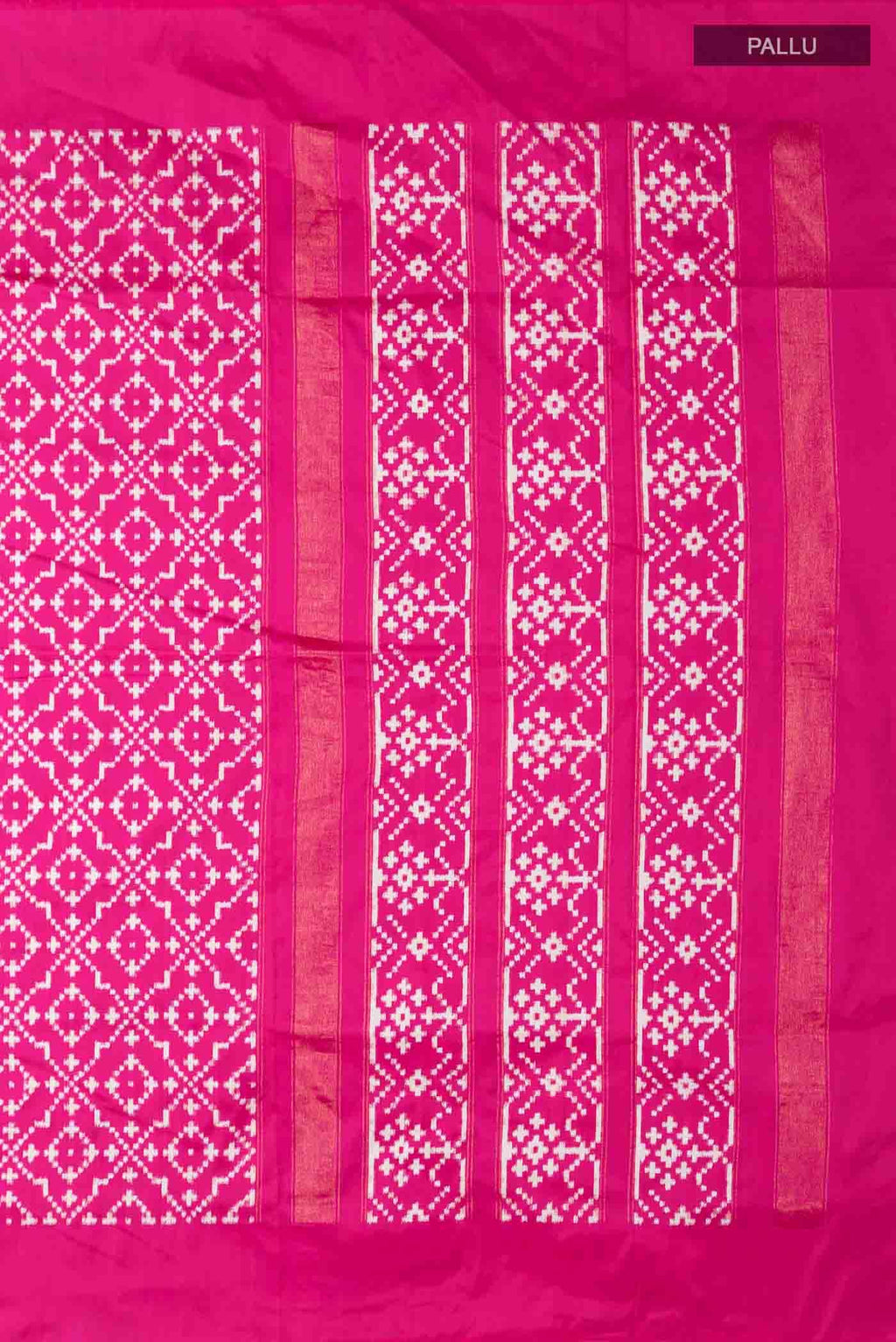 Pink Pochampally Silk Saree