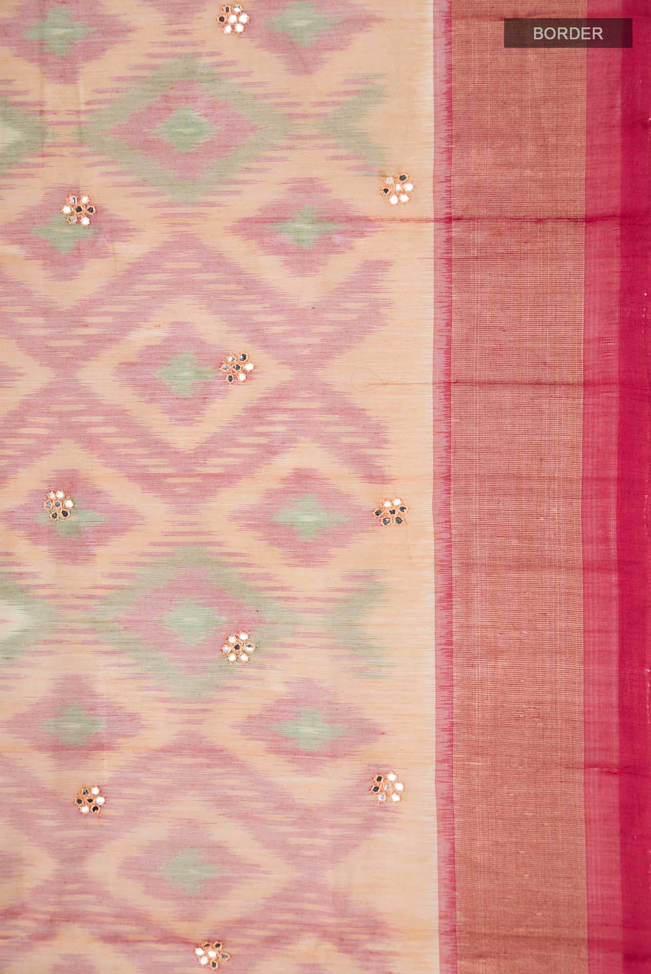 Multi Silk Cotton Saree
