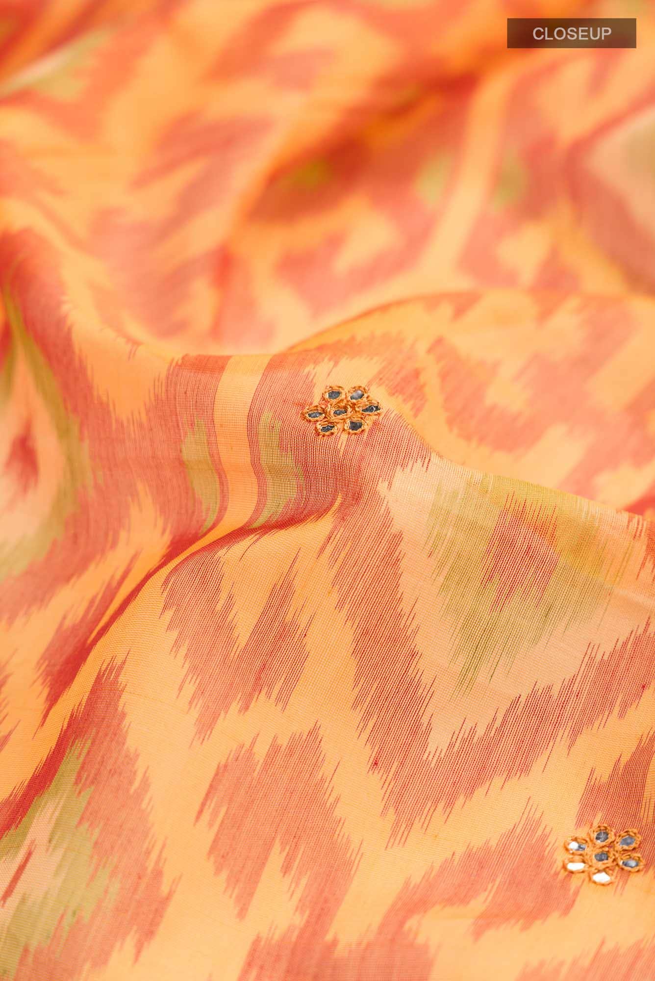 Yellow Silk Cotton Saree