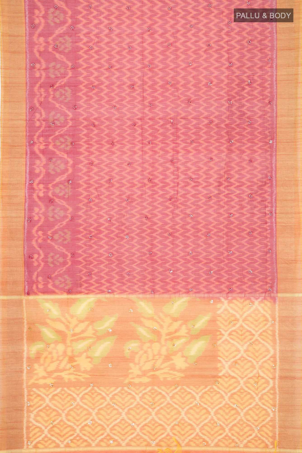 Red Silk Cotton Saree