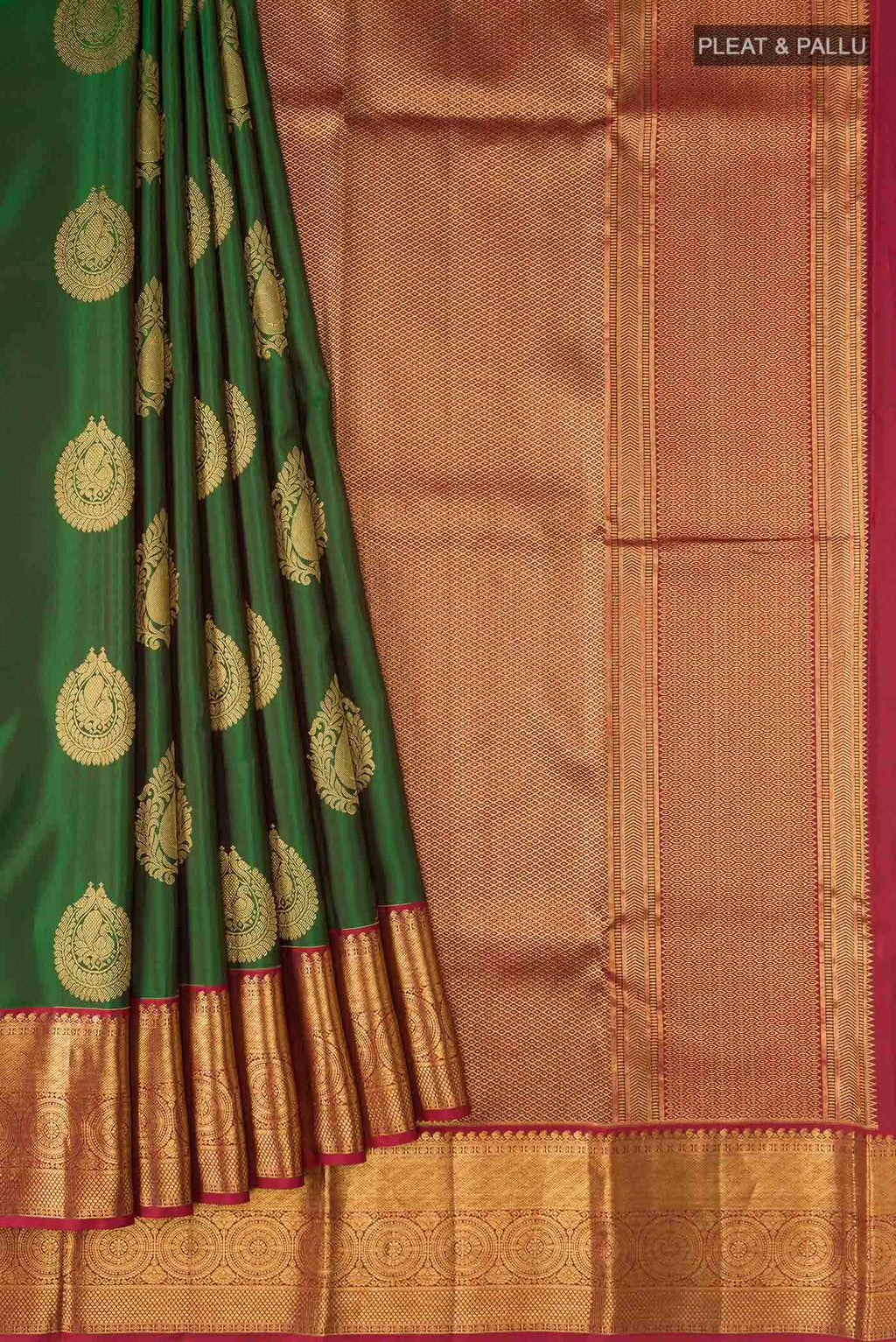 Green Kanchipuram Silk Saree