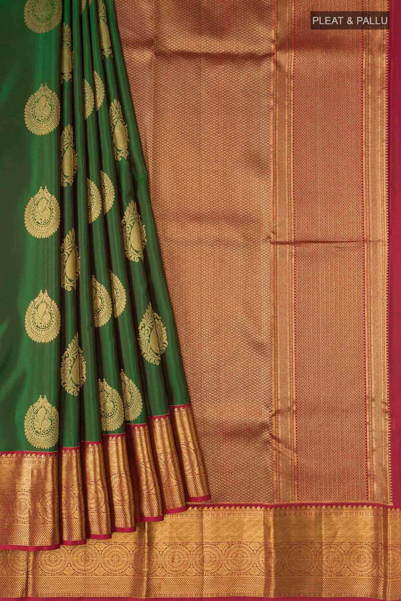 Green Kanchipuram Silk Saree