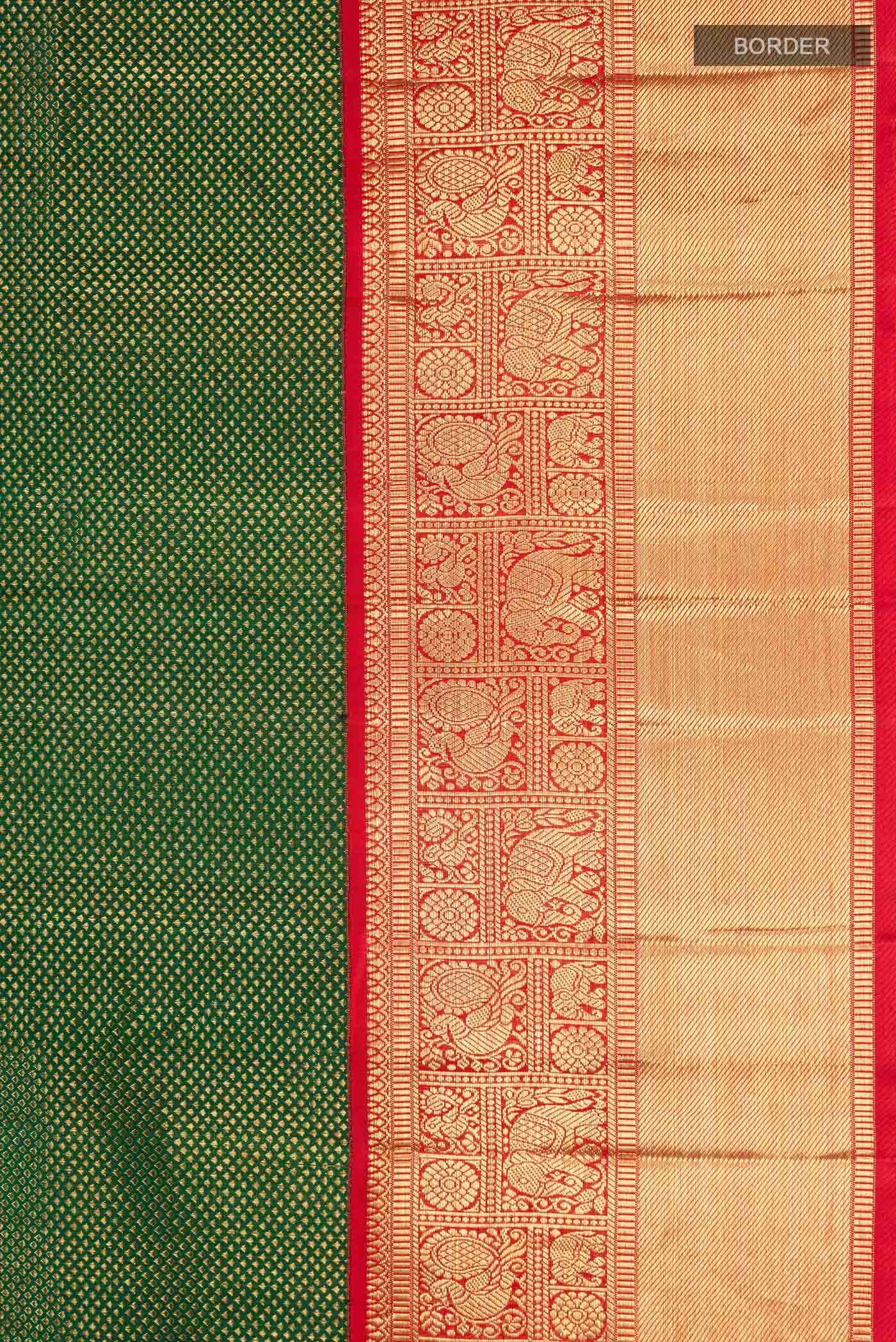 Green Kanchipuram Silk Saree