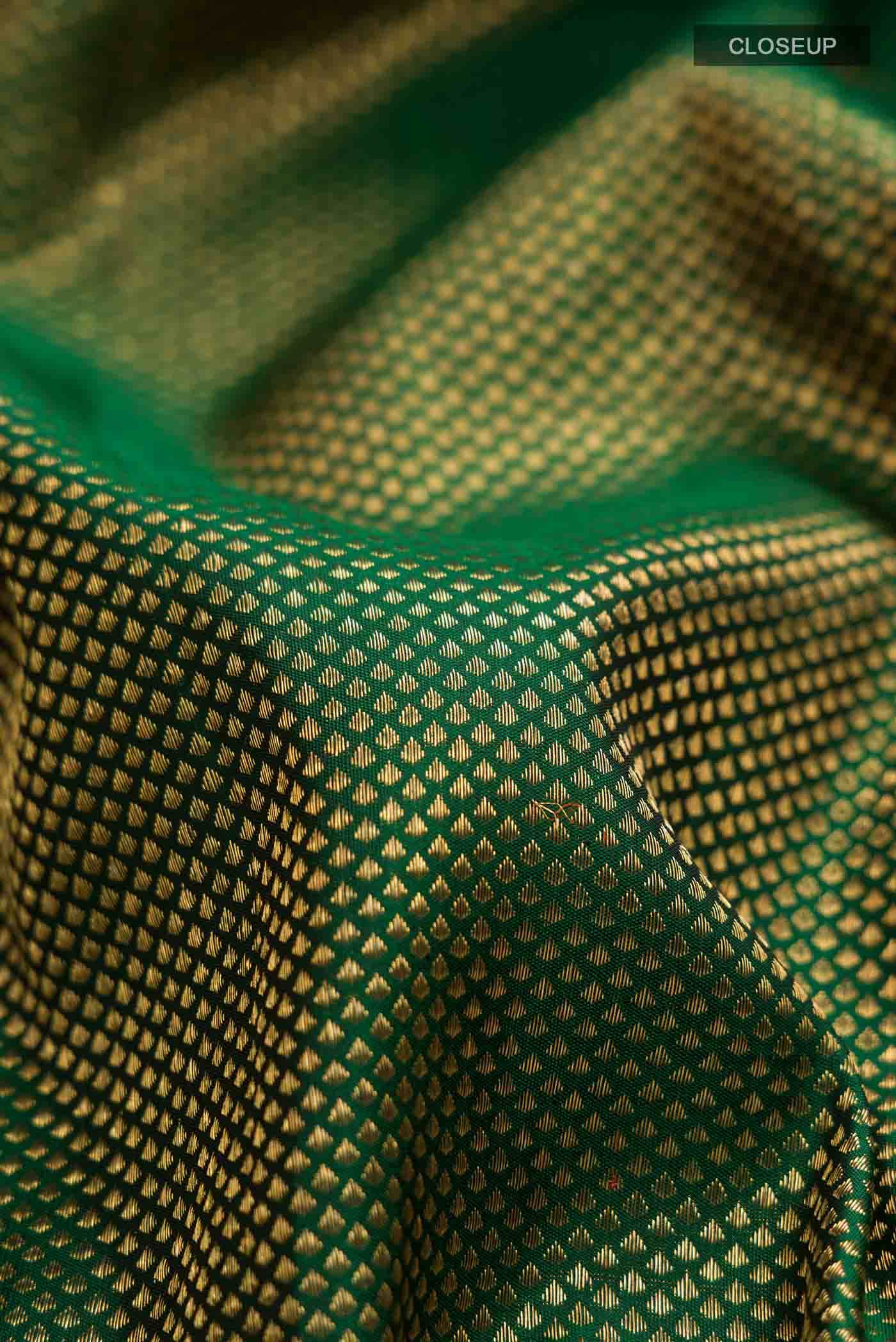 Green Kanchipuram Silk Saree