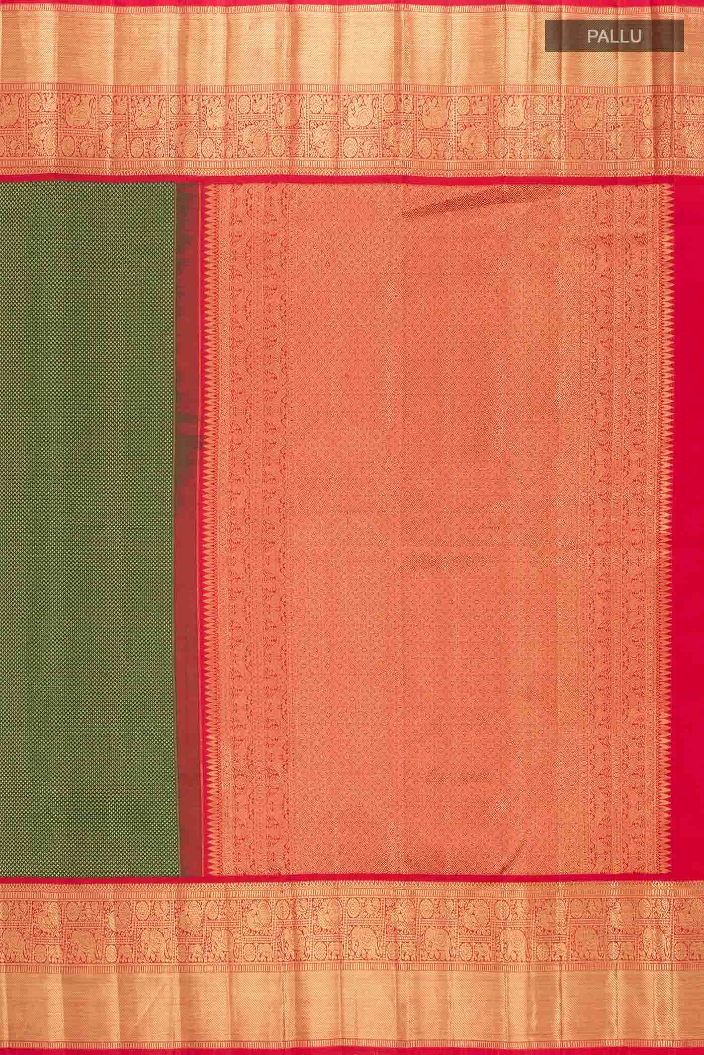 Green Kanchipuram Silk Saree