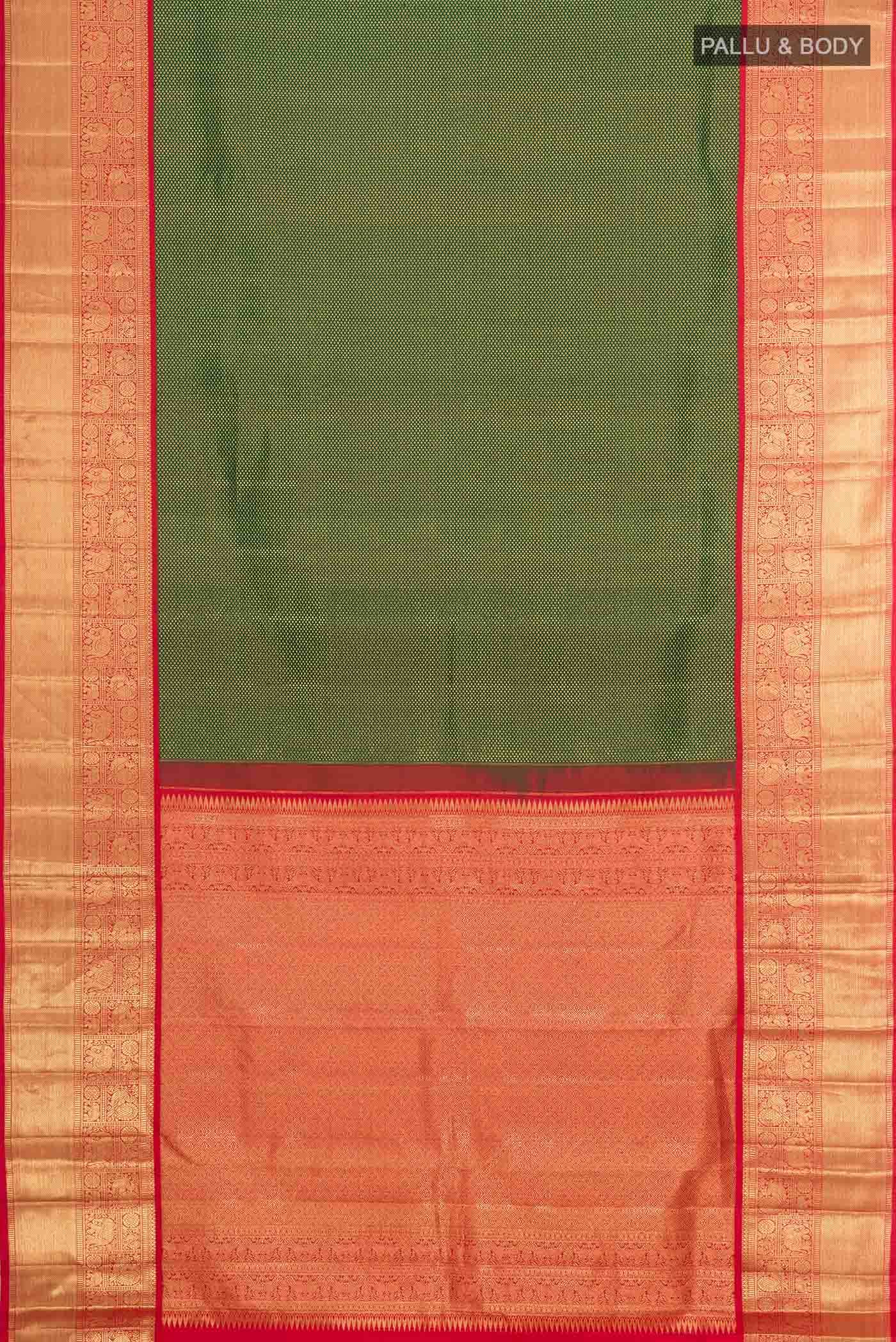 Green Kanchipuram Silk Saree
