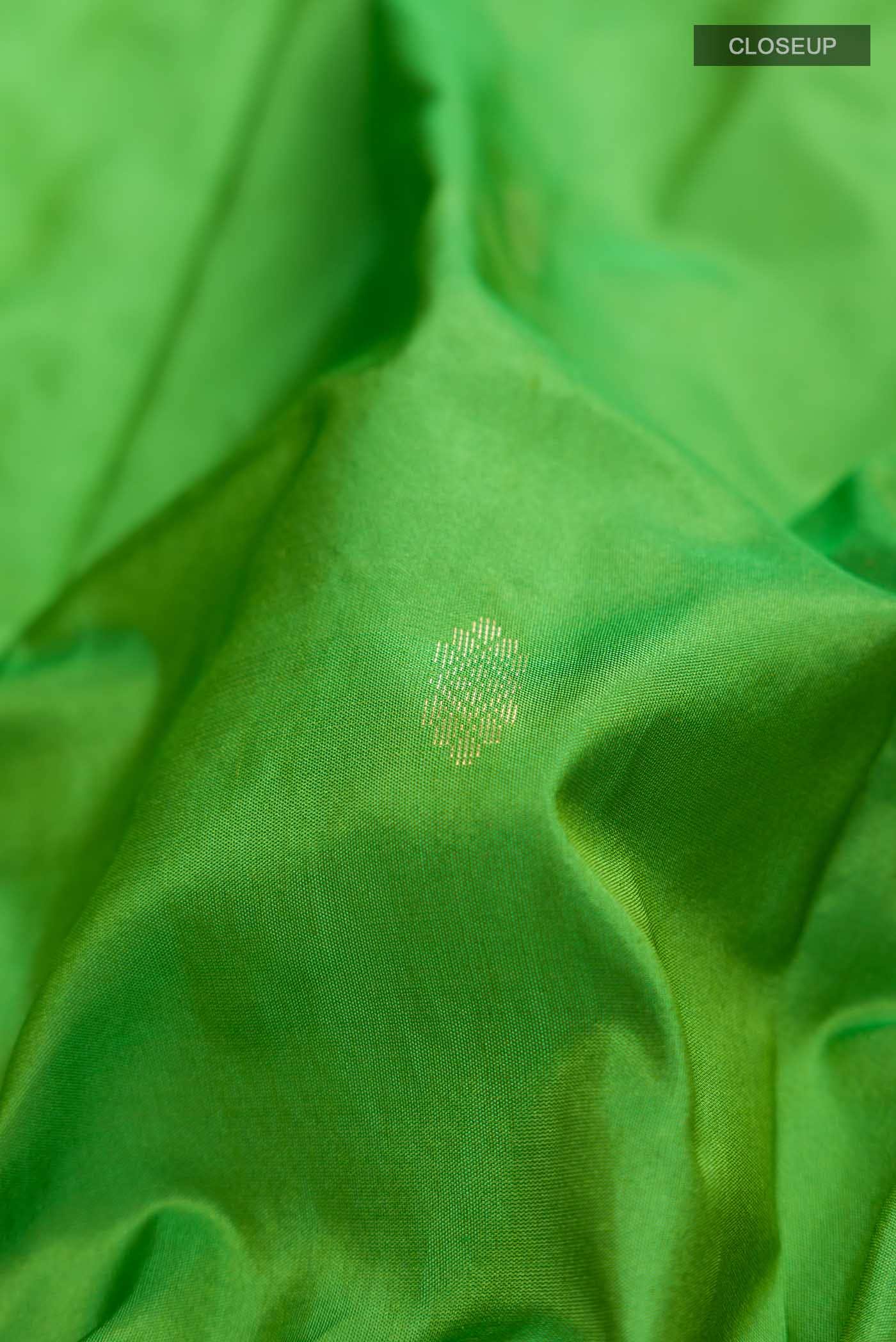 Green Bangalore Silk Saree