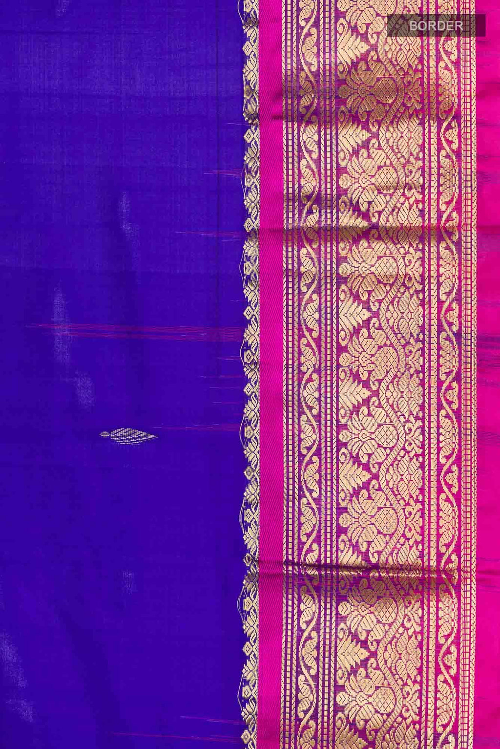 Blue Bangalore Silk Saree