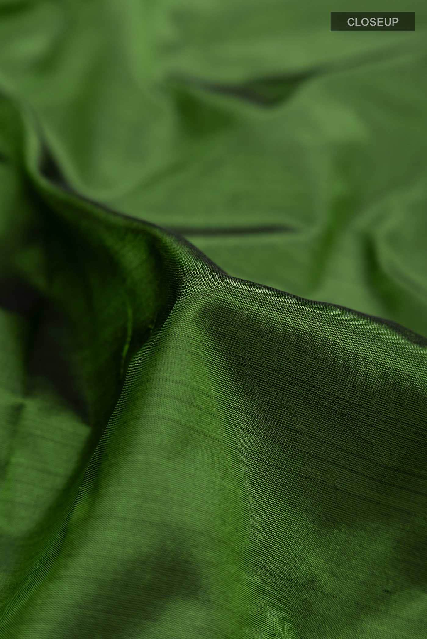 Green Bangalore Silk Saree