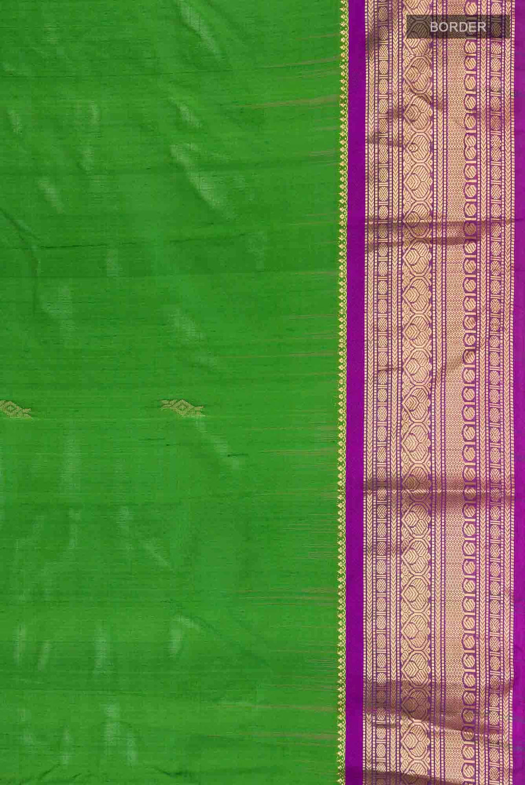 Green Bangalore Silk Saree