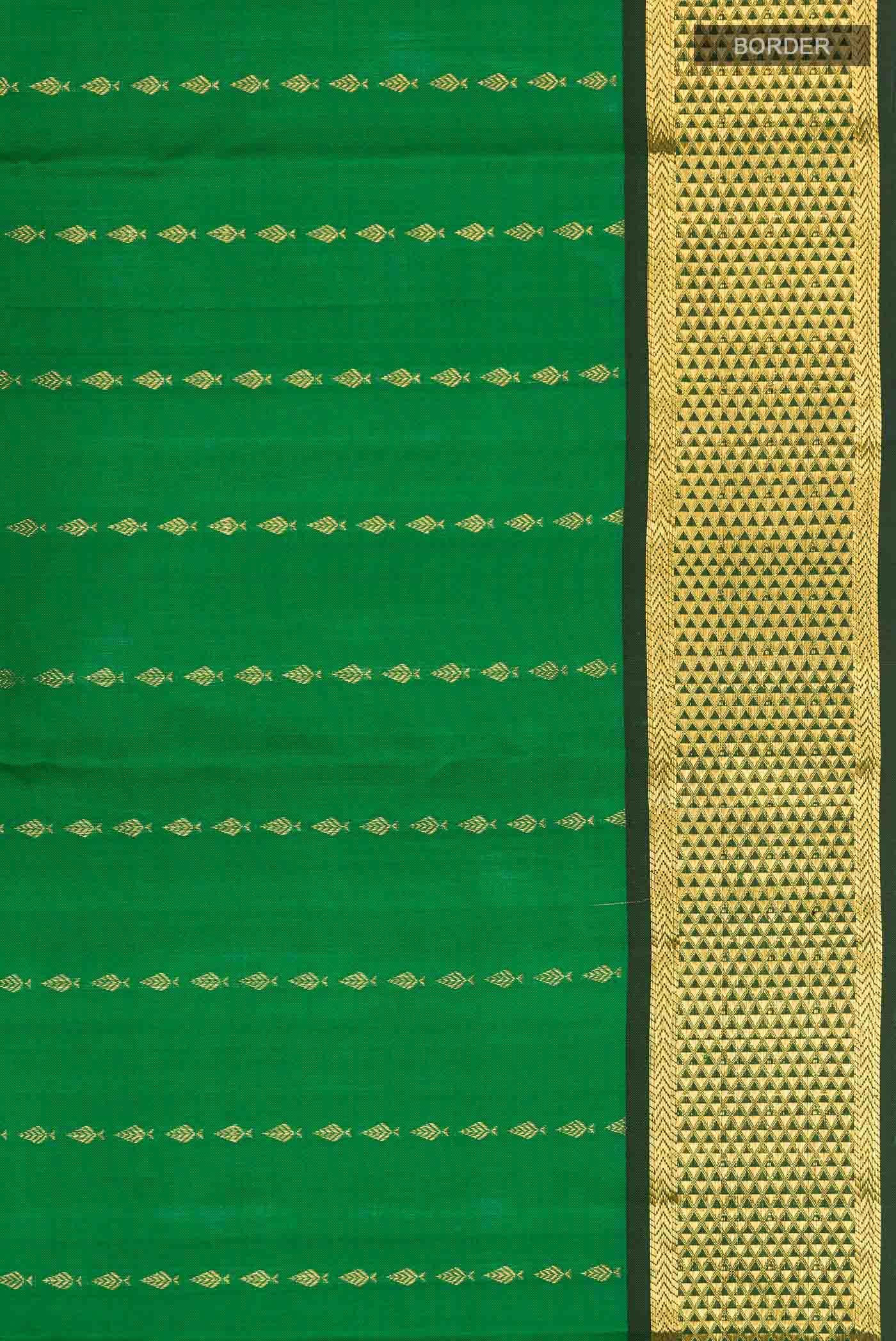 Green Kanchipuram Silk Saree