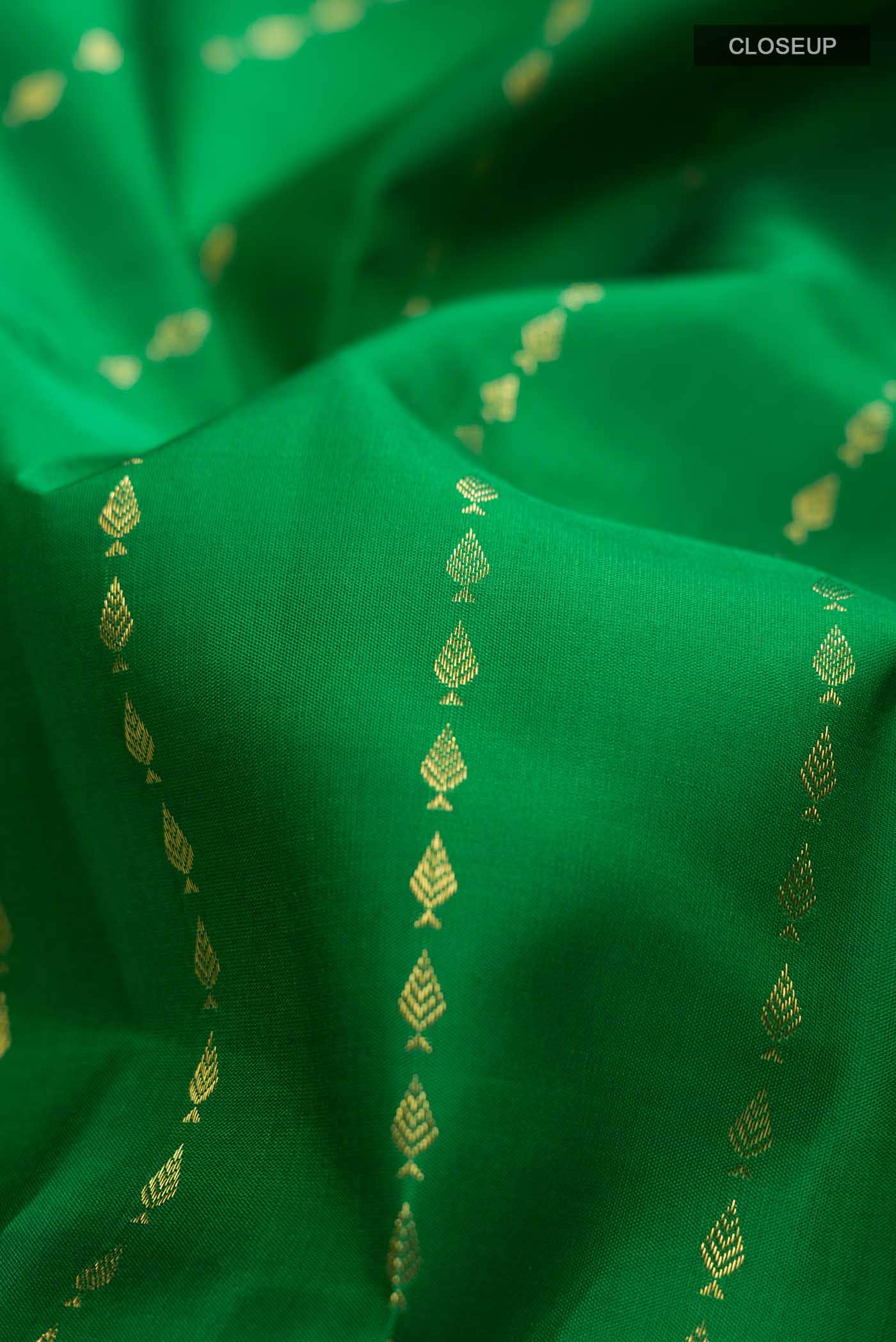 Green Kanchipuram Silk Saree