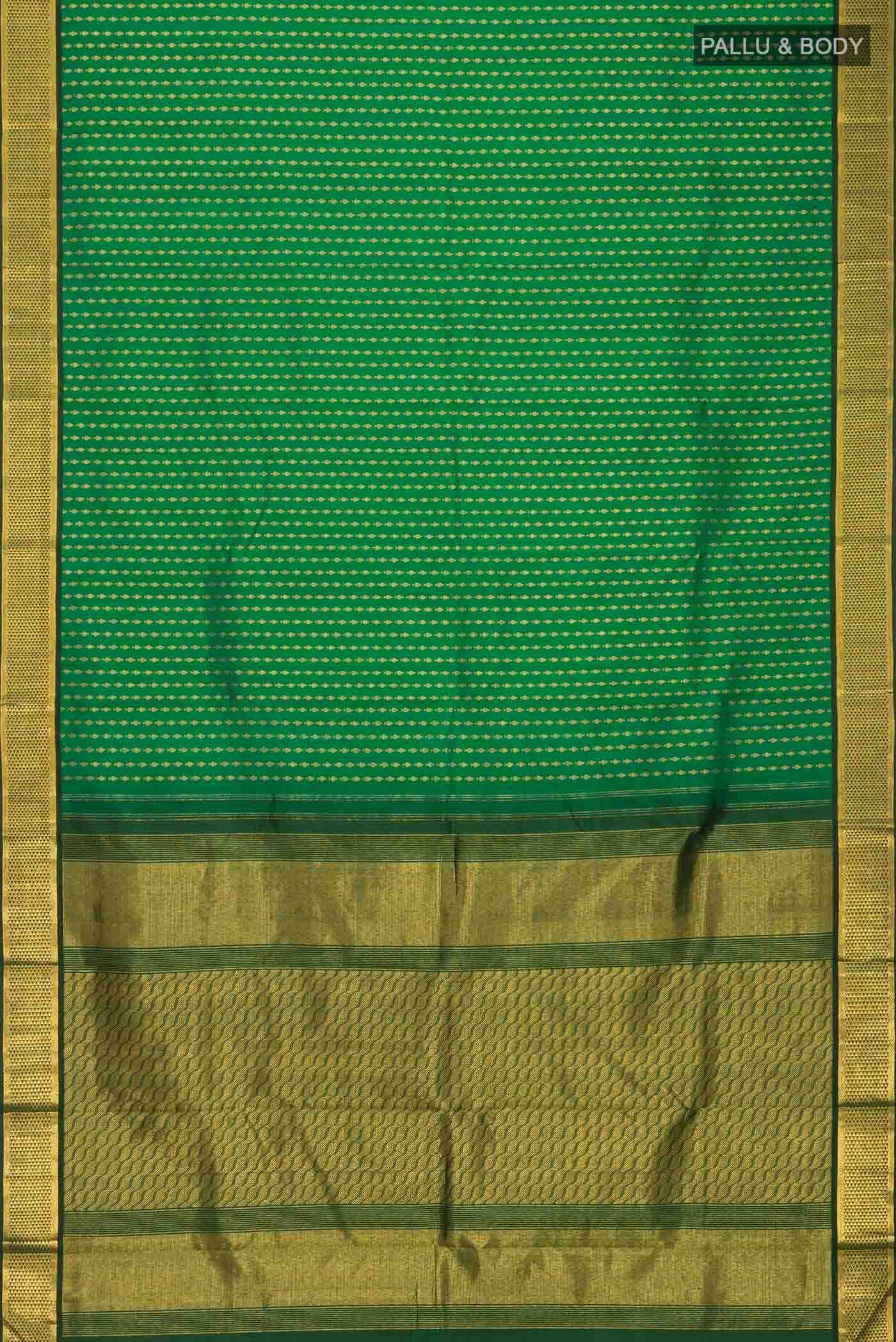 Green Kanchipuram Silk Saree