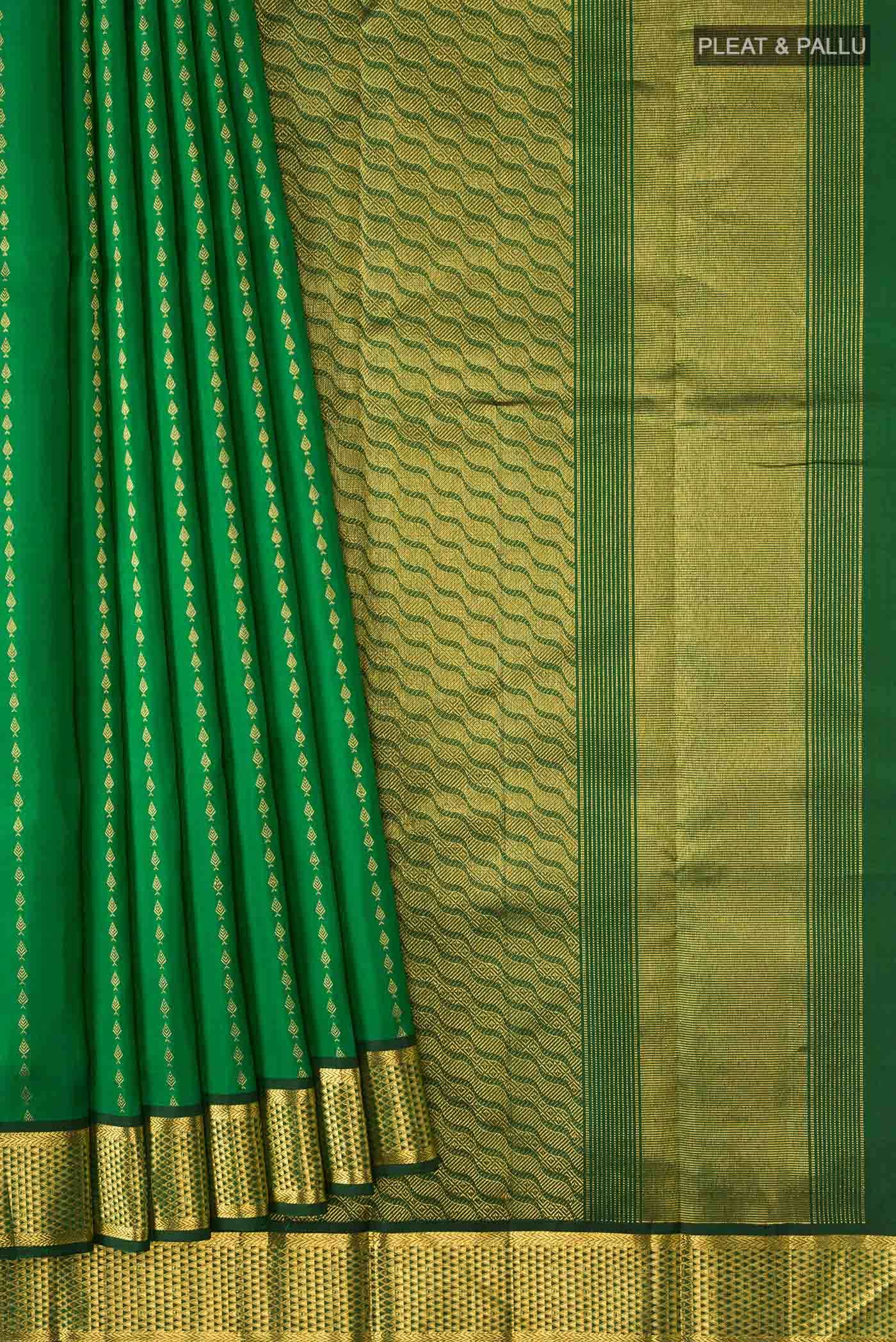 Green Kanchipuram Silk Saree