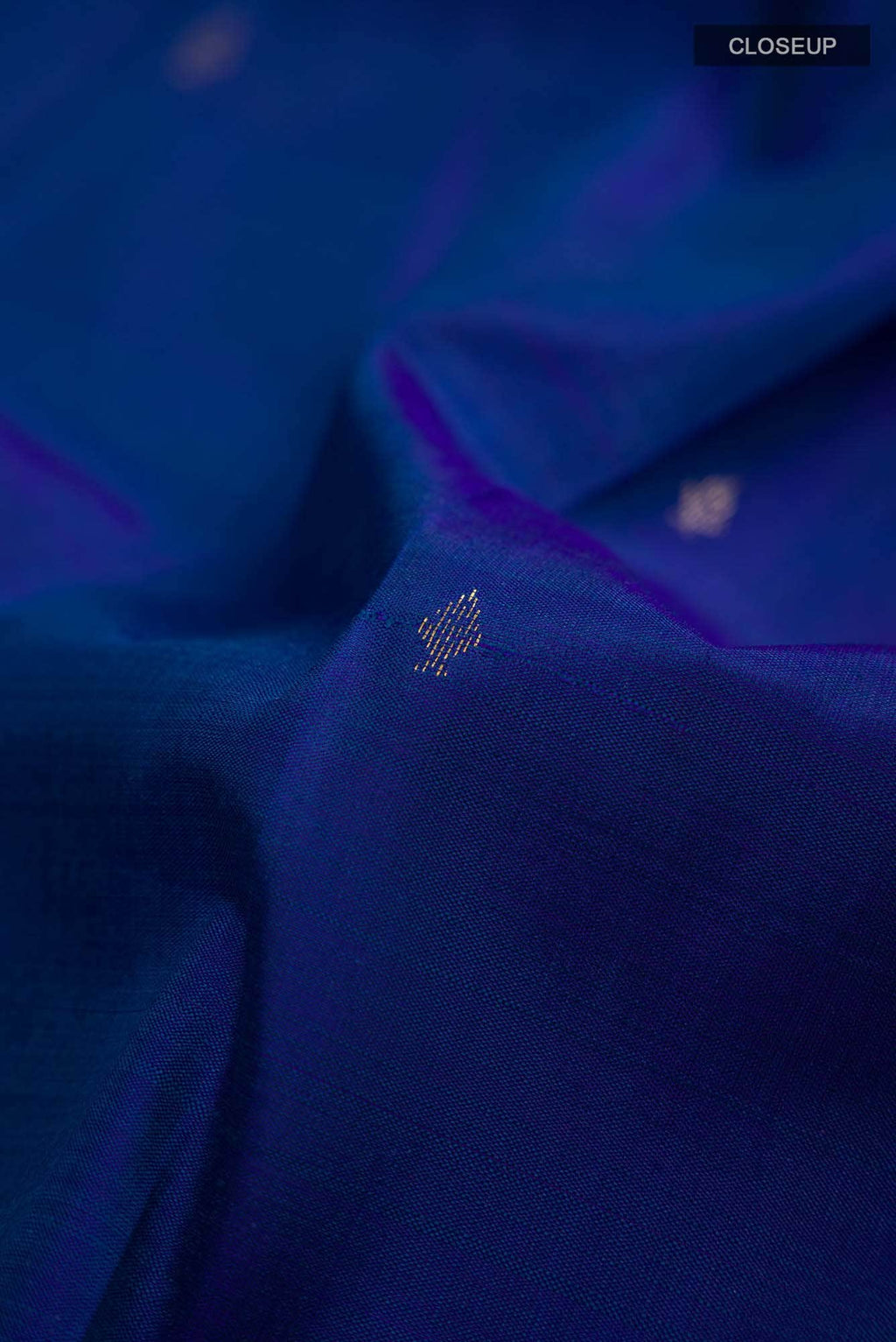 Blue Kanchipuram Silk Saree